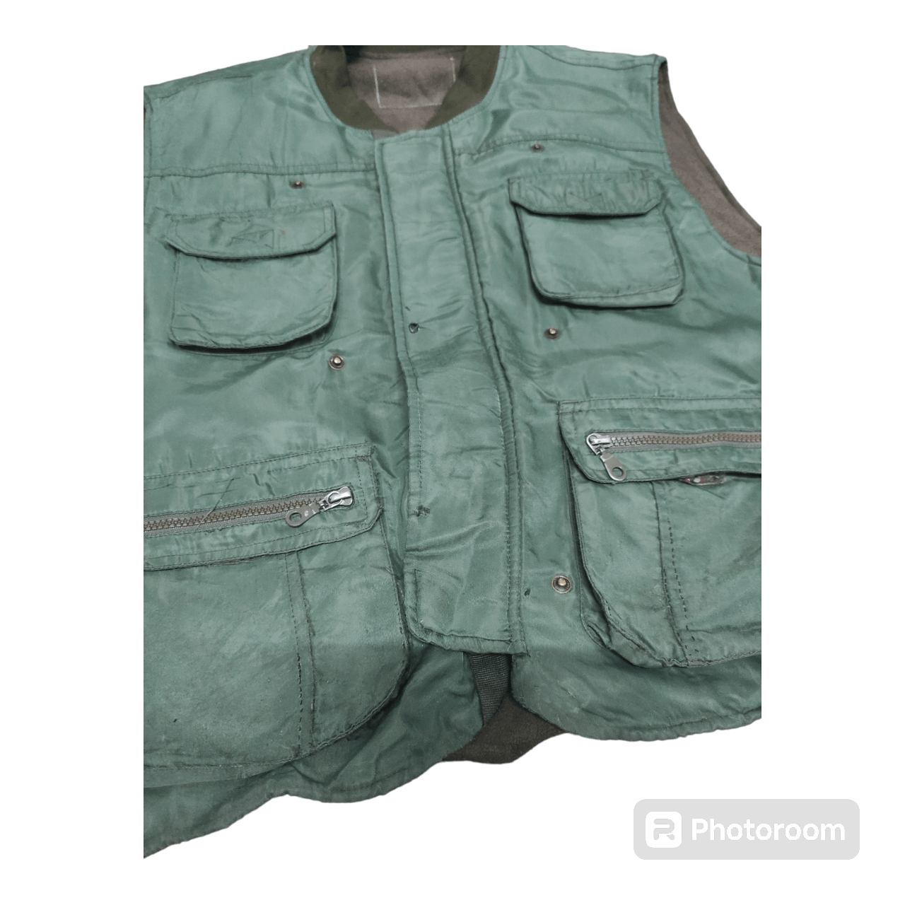 Handmade × Other UNBRAND GREEN MULTI POCKET TACTICAL VEST Size US L / EU 52-54 / 3 - 8 Thumbnail
