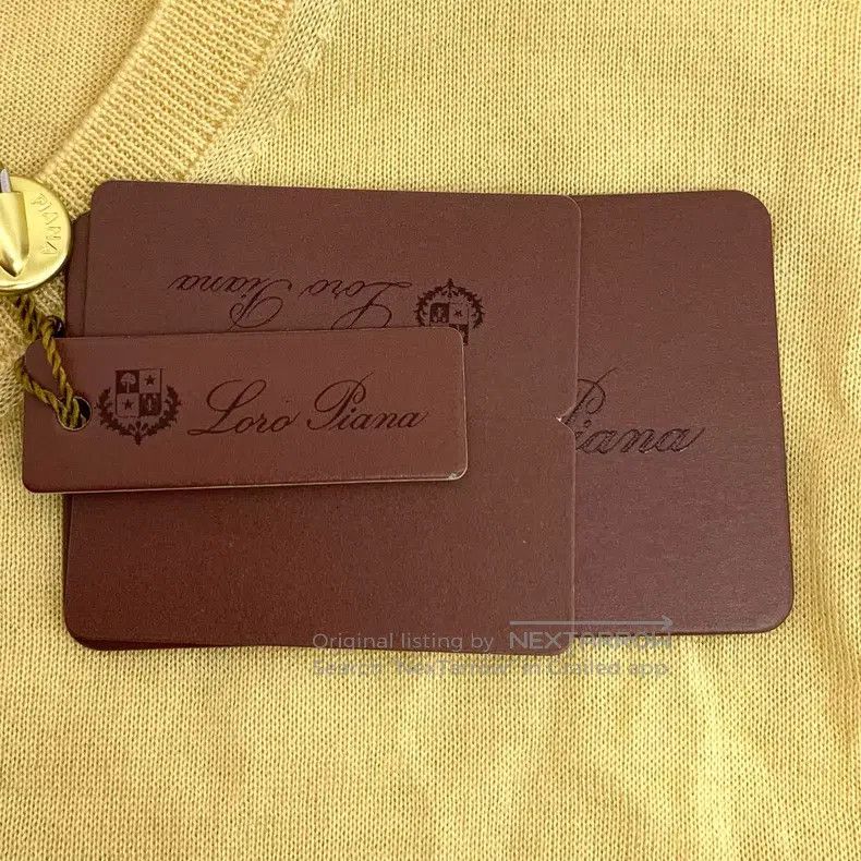Loro Piana Loro Piana Yellow cashmere collar single-breasted long-sle Size XS / US 0-2 / IT 36-38 - 7 Thumbnail