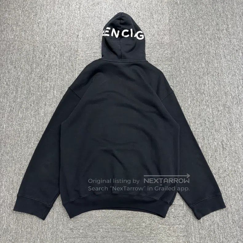 Balenciaga Balenciaga Letter Printed Hoodie Size US S / EU 44-46 / 1 - 5 Thumbnail