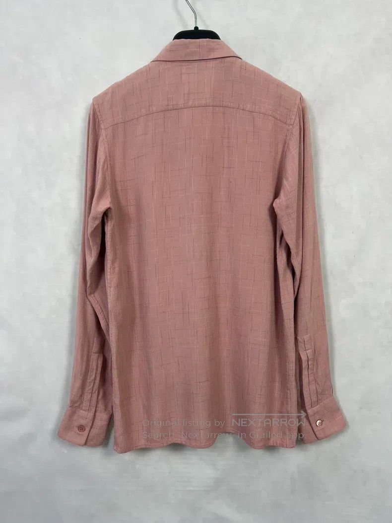 Saint Laurent Paris Saint Laurent Paris Pink Bamboo Pattern Shirt Size XS / US 0-2 / IT 36-38 - 2 Thumbnail