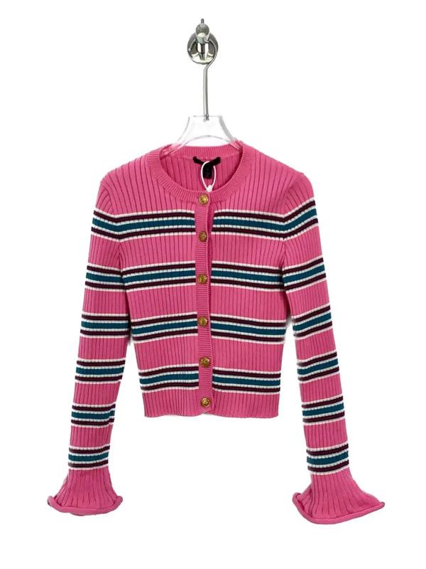Louis Vuitton Pink Cotton Women's Cardigan 0089