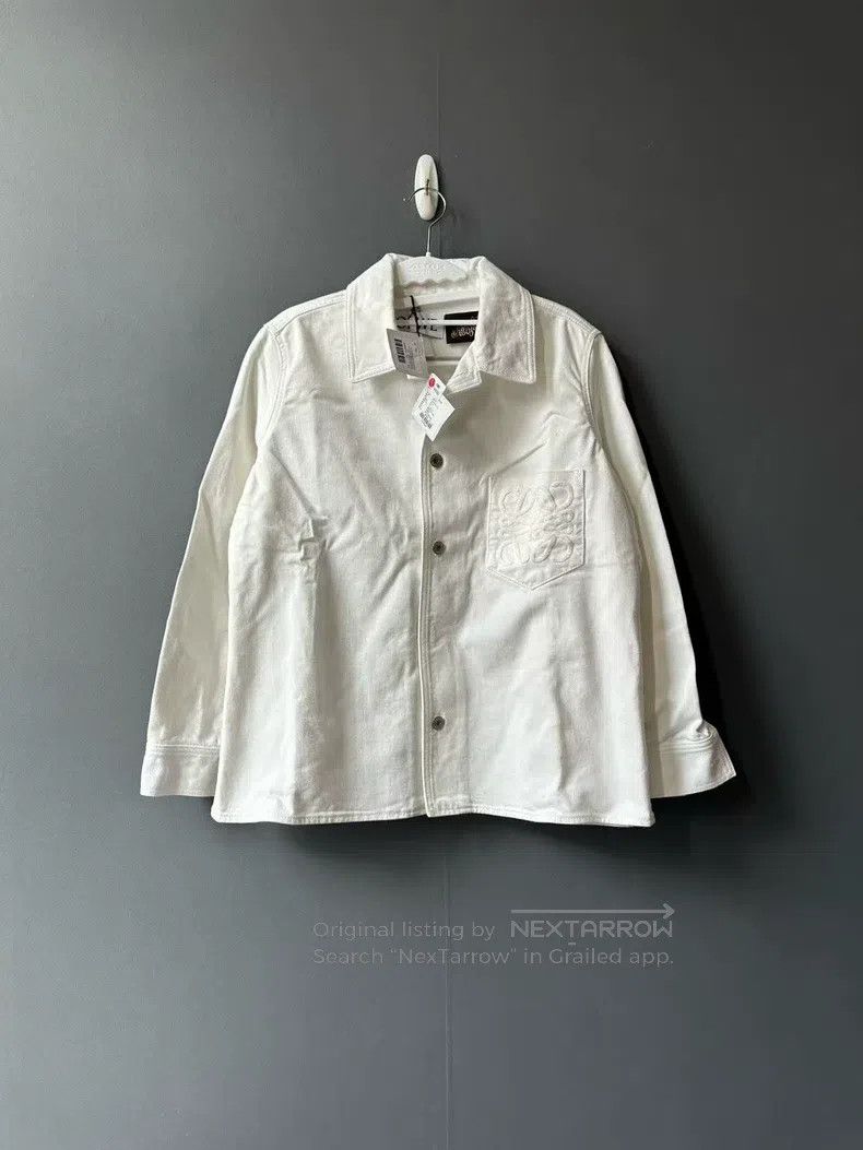 Loewe Loewe Big Logo Denim Jacket Size 4XL / US 24-26 - 1 Thumbnail