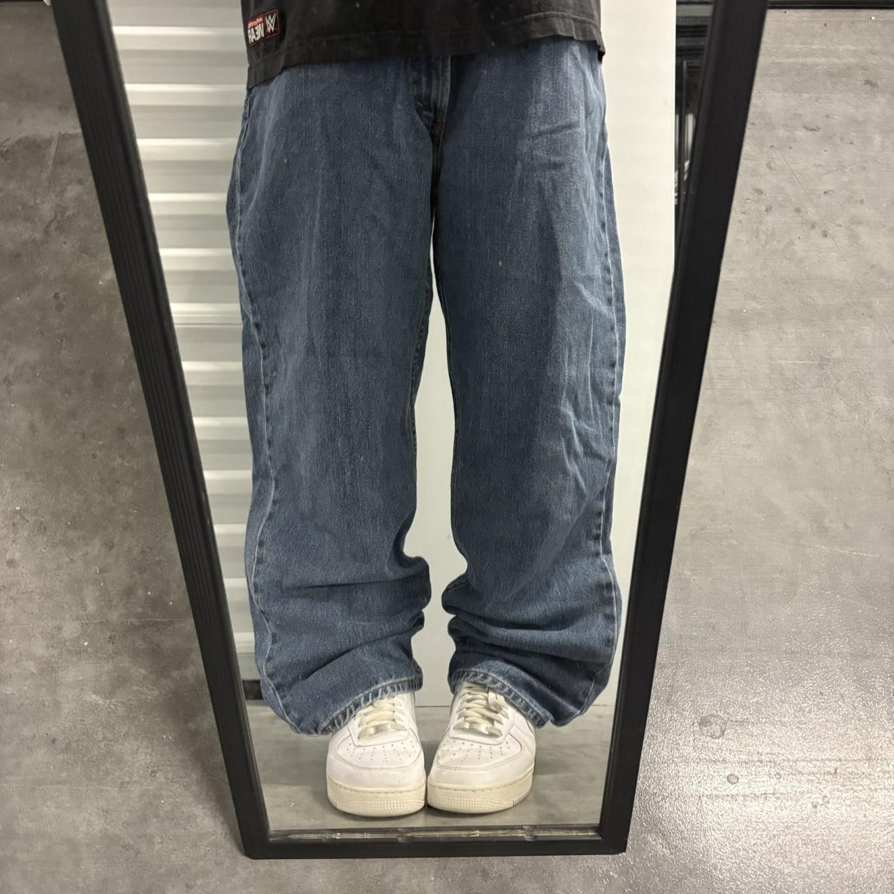 Levi's × Vintage Crazy Vintage Y2K/2000s Baggy Levis Medium Wash Denim Jeans! Size US 38 / EU 54 - 1 Thumbnail