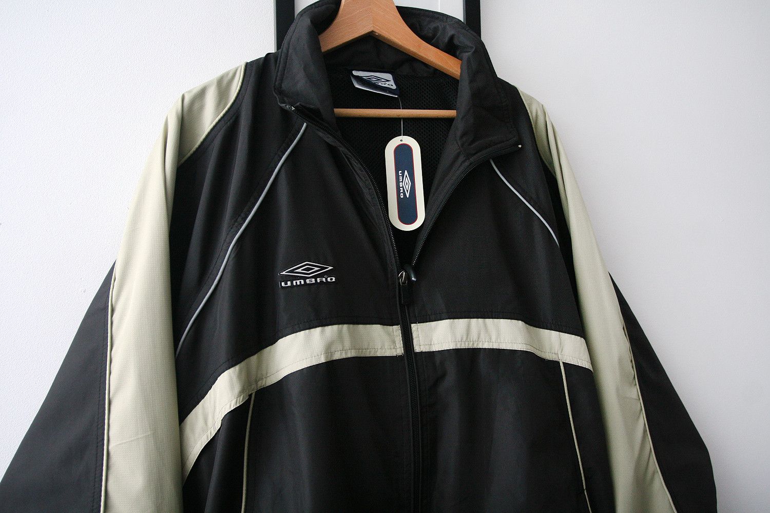 Umbro Vintage 90's Umbro Training Running Tracksuit SET Chav Black Size US L / EU 52-54 / 3 - 4 Thumbnail