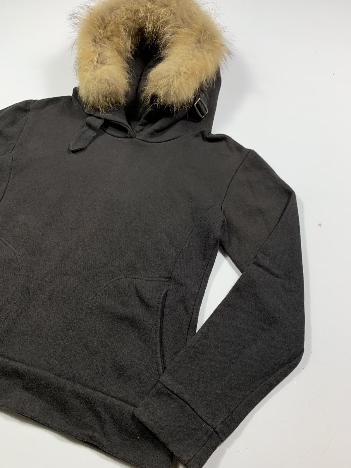 If Six Was Nine × Japanese Brand × Le Grande Bleu (L.G.B.) UNDEFINED CRAZY FADED FUR HOODIE JACKET IFSIX LGB STYLE Size US M / EU 48-50 / 2 - 2 Thumbnail