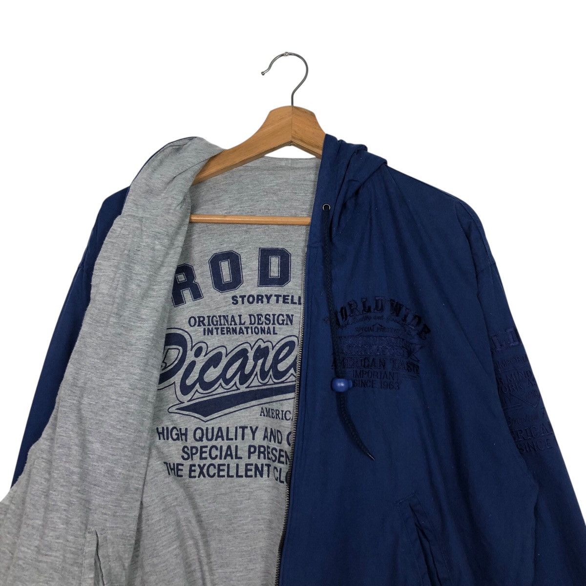 Japanese Brand × Vintage 📌Vintage Bombet Jacket Reversible Worldwide Issey Miyake Size US M / EU 48-50 / 2 - 14 Thumbnail