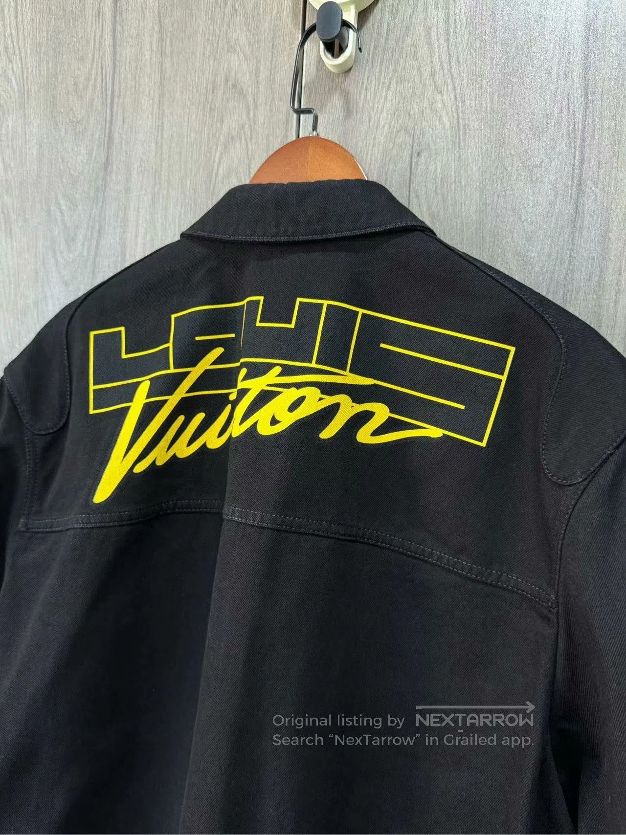 Louis Vuitton louis vuitton black logo denim jacket size 52. Size US L / EU 52-54 / 3 - 6 Thumbnail
