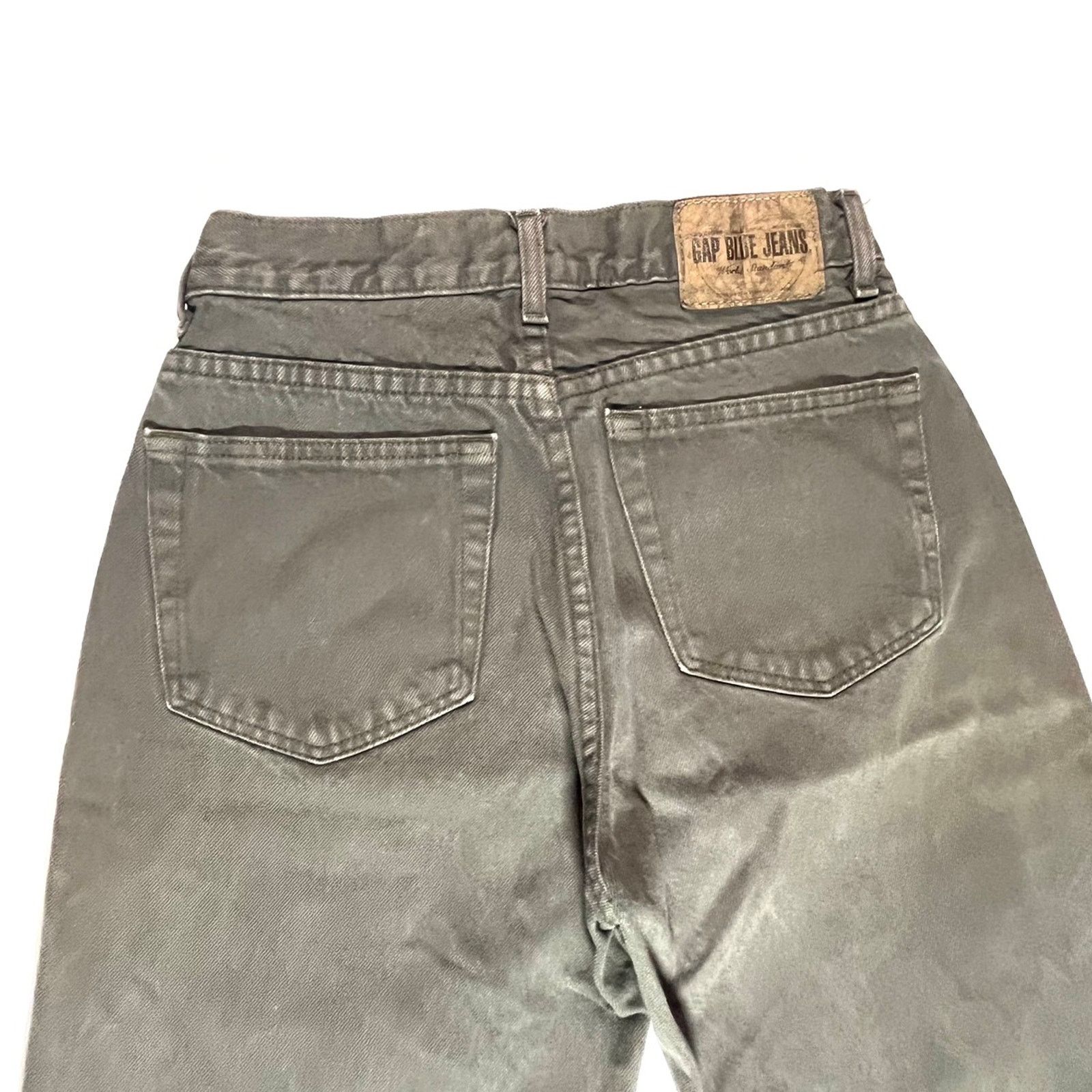 Gap × Vintage Vintage 1990’s Gap Blue Jeans Straight Leg Grey 26x29 Size 26" / US 2 / IT 38 - 7 Thumbnail