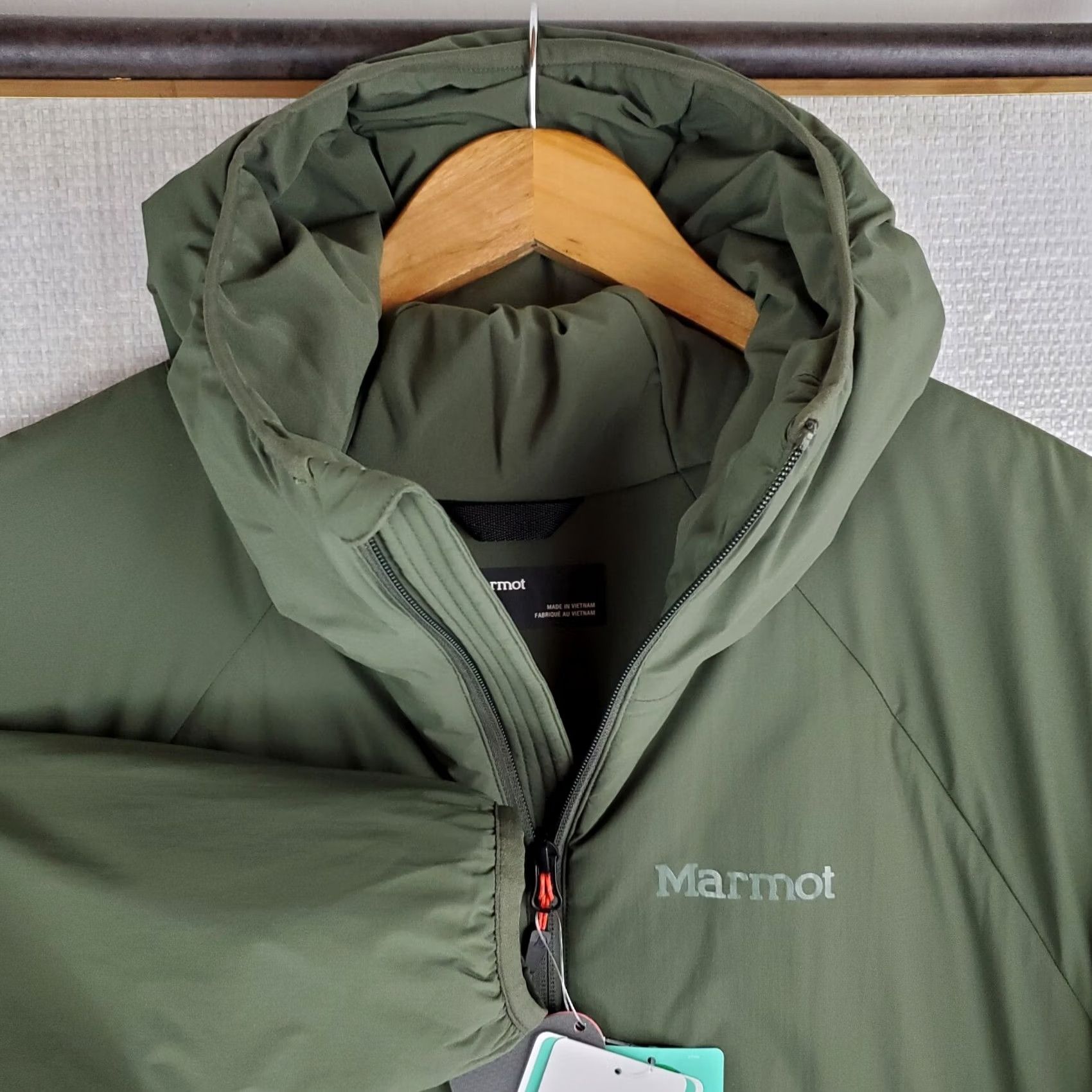 Marmot Marmot Jacket 2XL Hooded Primaloft Silver Insulated Full Zip Nylon Winter Ski Coat Mens Green Od Green Nori Oliv Drab Size US XXL / EU 58 / 5 - 3 Thumbnail