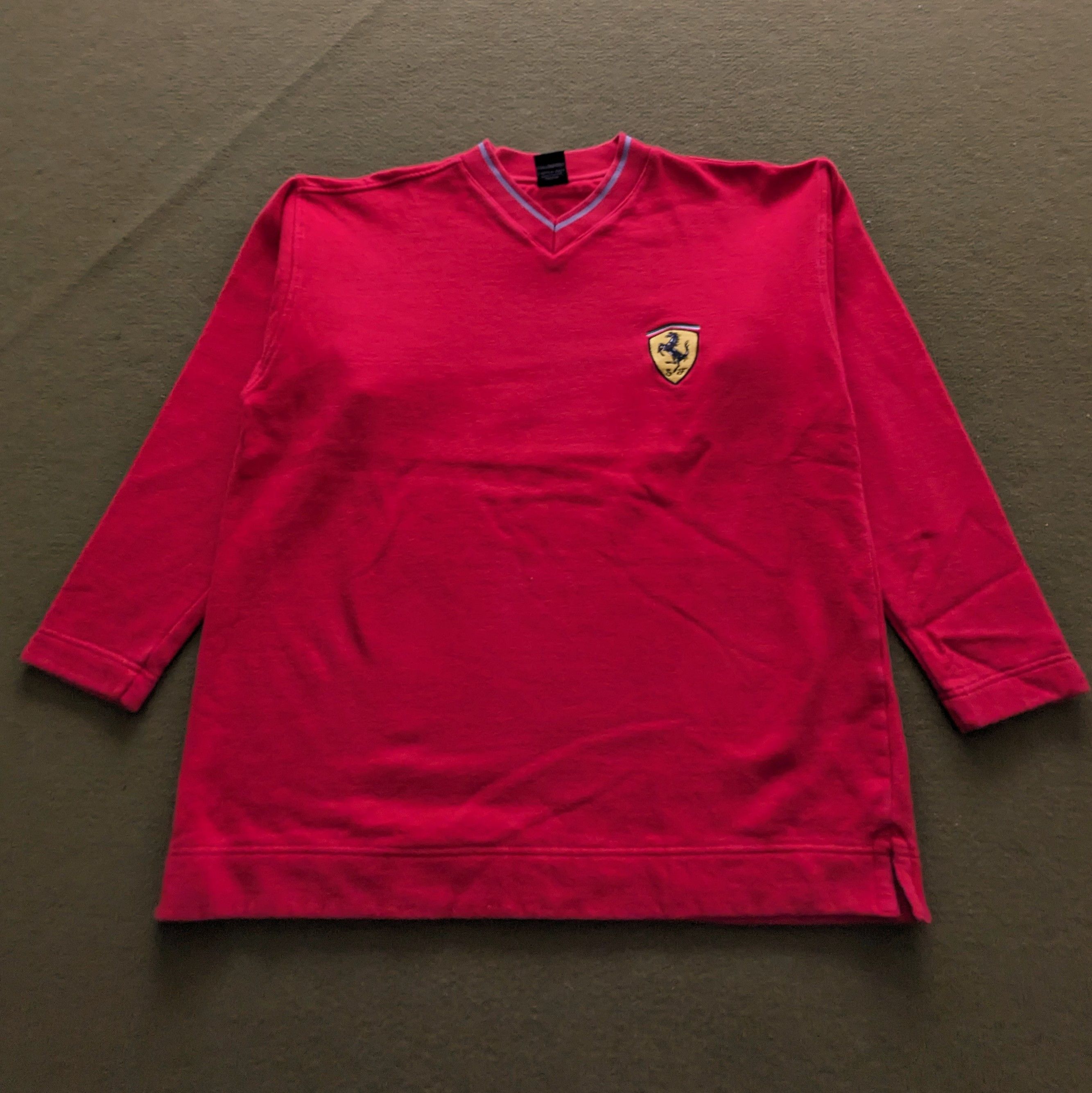 Ferrari Vintage FERRARI Luxury Car Brand Sweatshirt Size US L / EU 52-54 / 3 - 1 Thumbnail