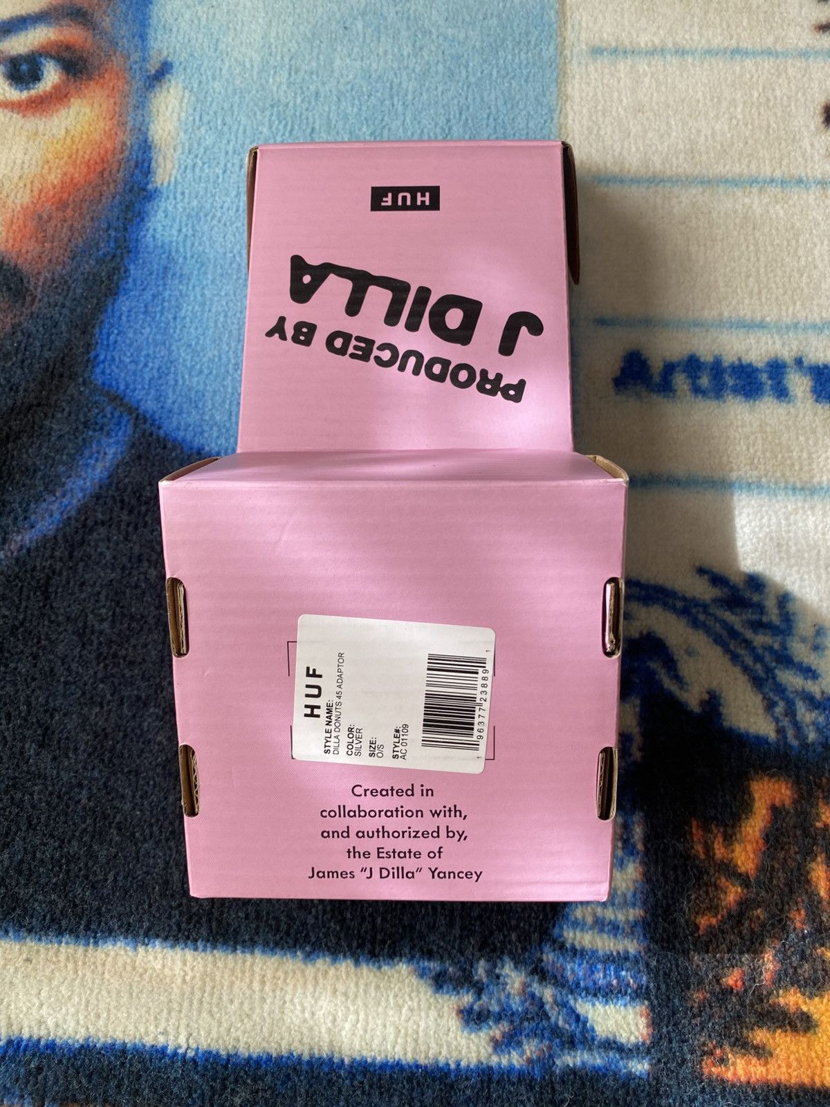 Other Huf X DILLA DONUTS 45 ADAPTOR Size ONE SIZE - 5 Thumbnail