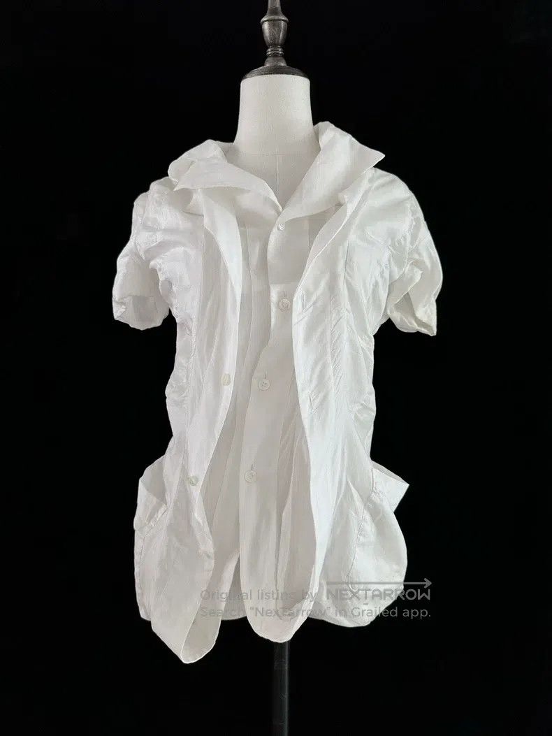 Junya Watanabe Junya Watanabe Double Layer Short Sleeve Shirt Size S / US 4 / IT 40 - 1 Thumbnail
