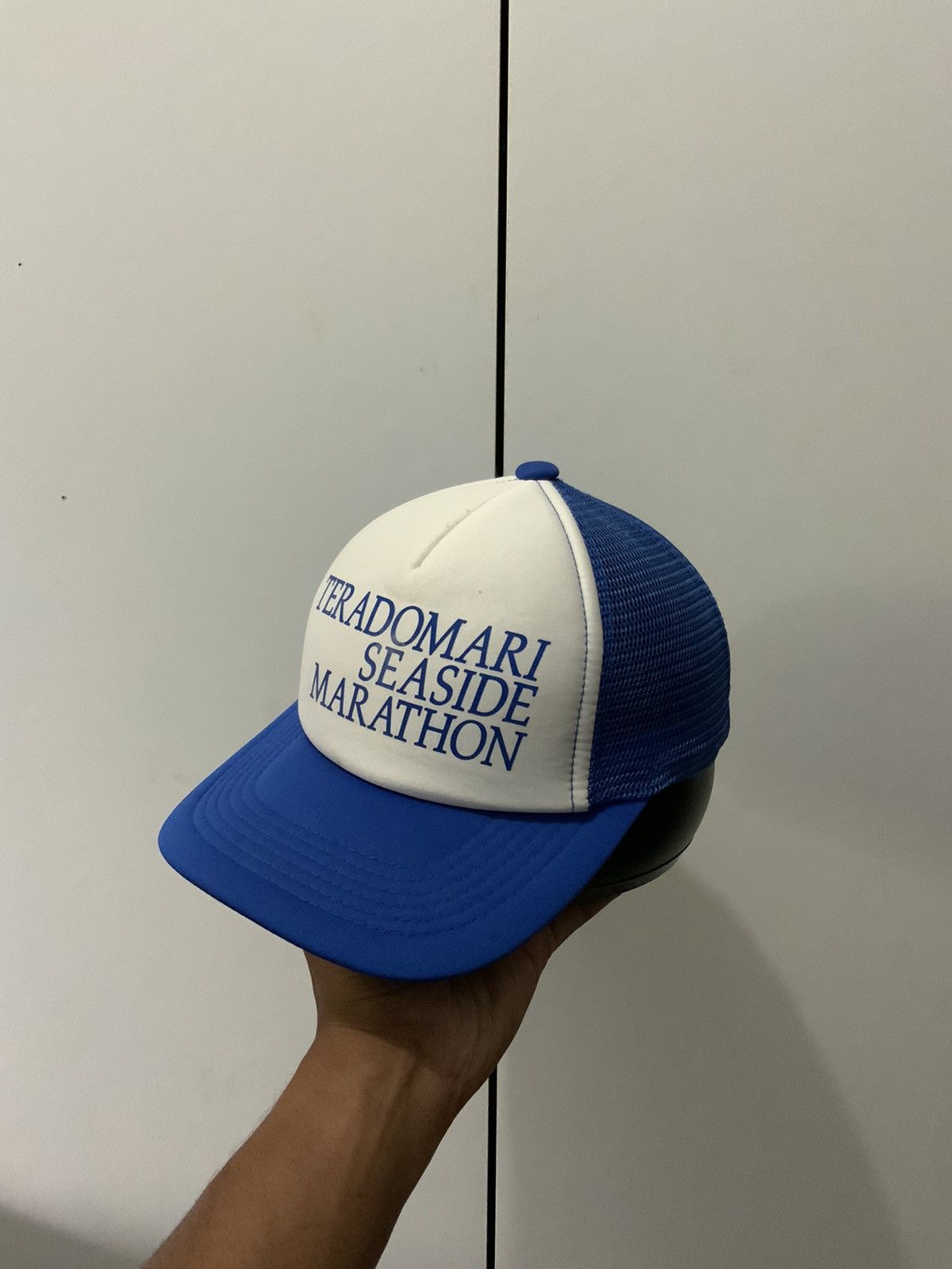 Japanese Brand Teradomari Seaside Marathon Trucker Hat Size ONE SIZE - 2 Thumbnail