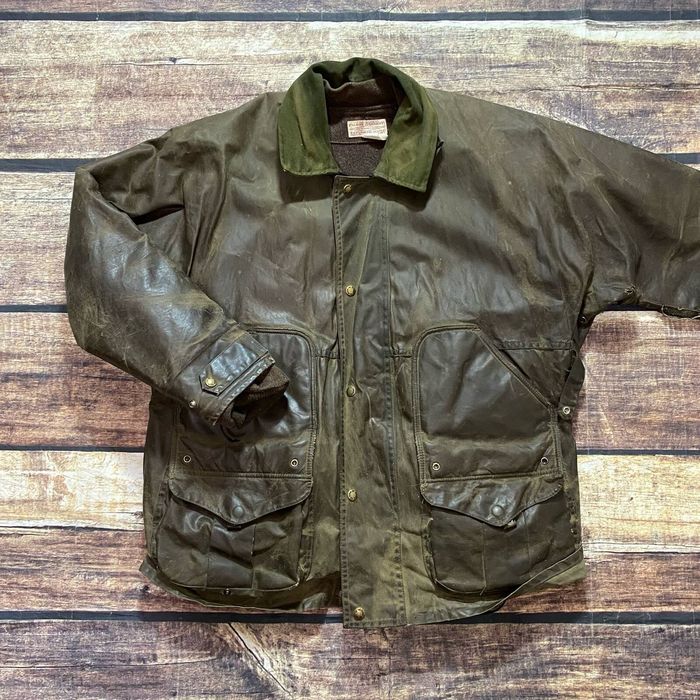 Vintage Filson Upland Waxed Leather Coat & Wool Liner Hunting Jacket ...