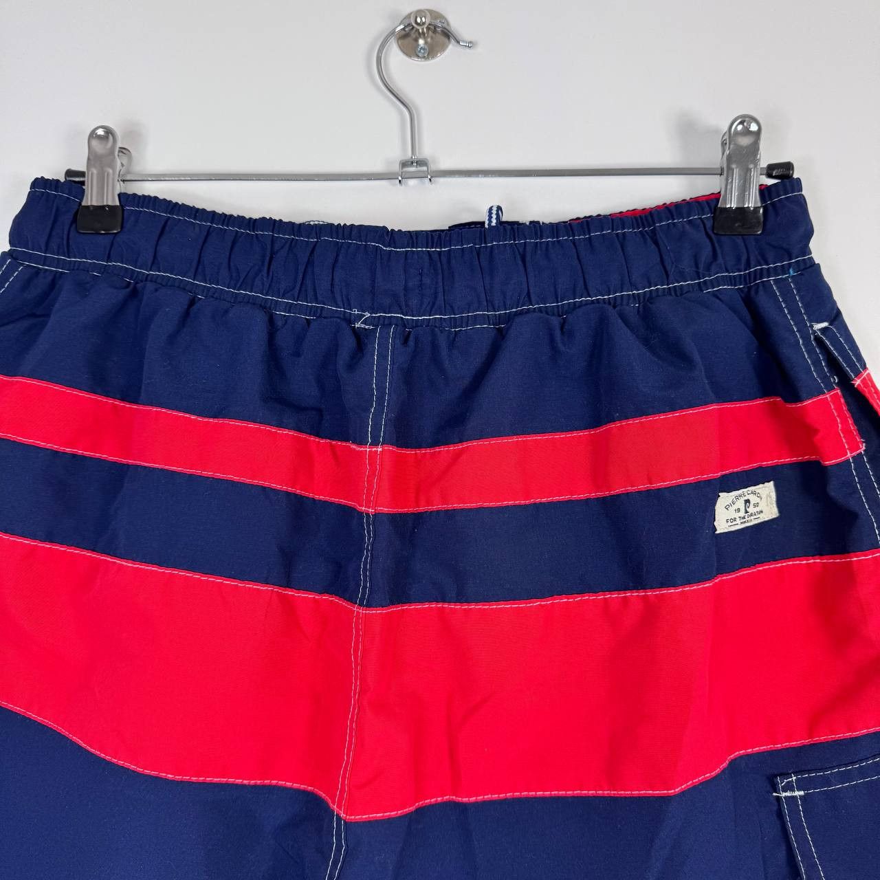 Other Pierre Cardin Swim Shorts Mens Blue Striped Board Beach M Size US 28 / EU 44 - 9 Thumbnail