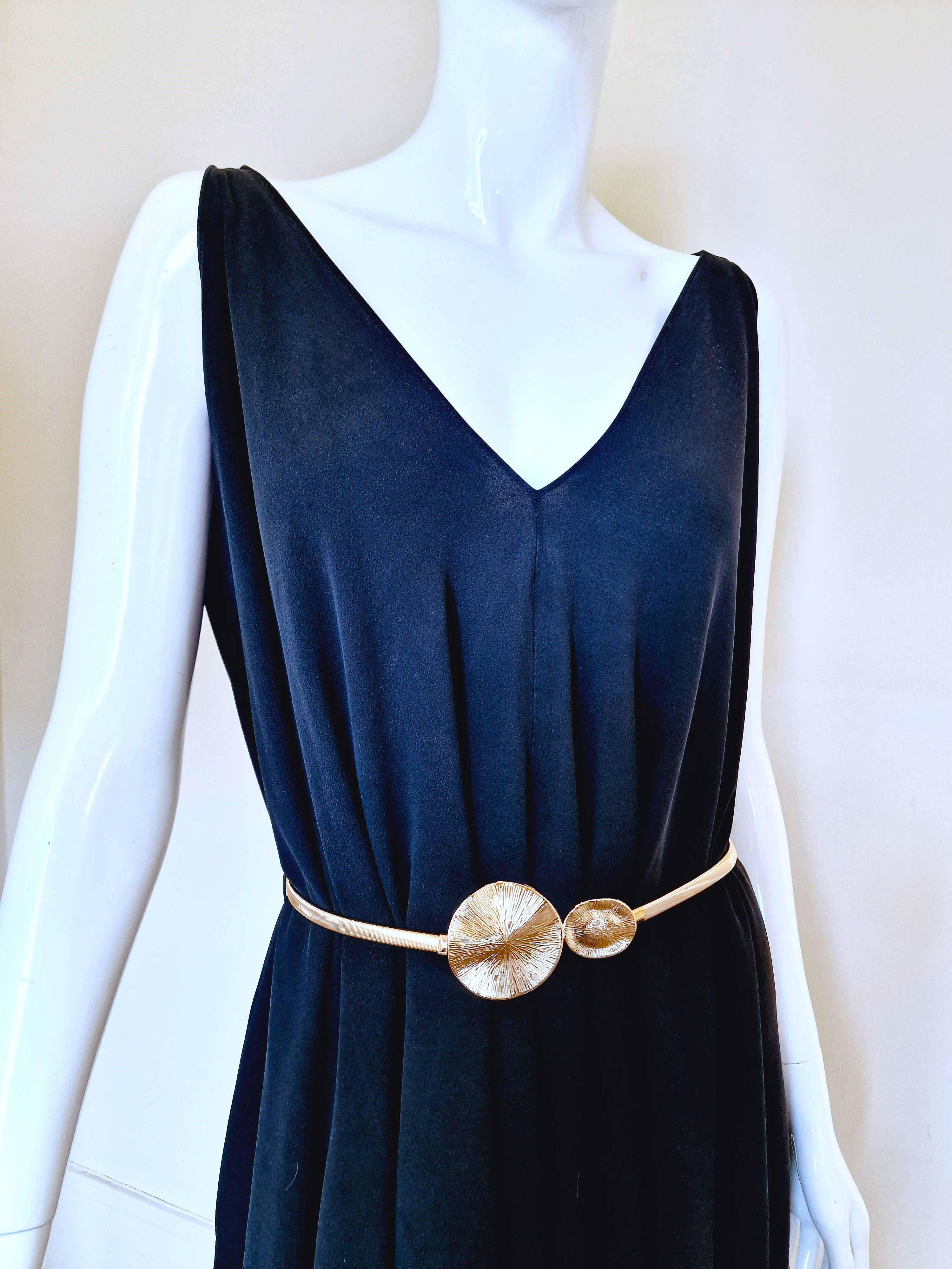 Yves Saint Laurent YSL Yves Saint Laurent Rive Gauche Couture Gown Dress Size M / US 6-8 / IT 42-44 - 3 Thumbnail