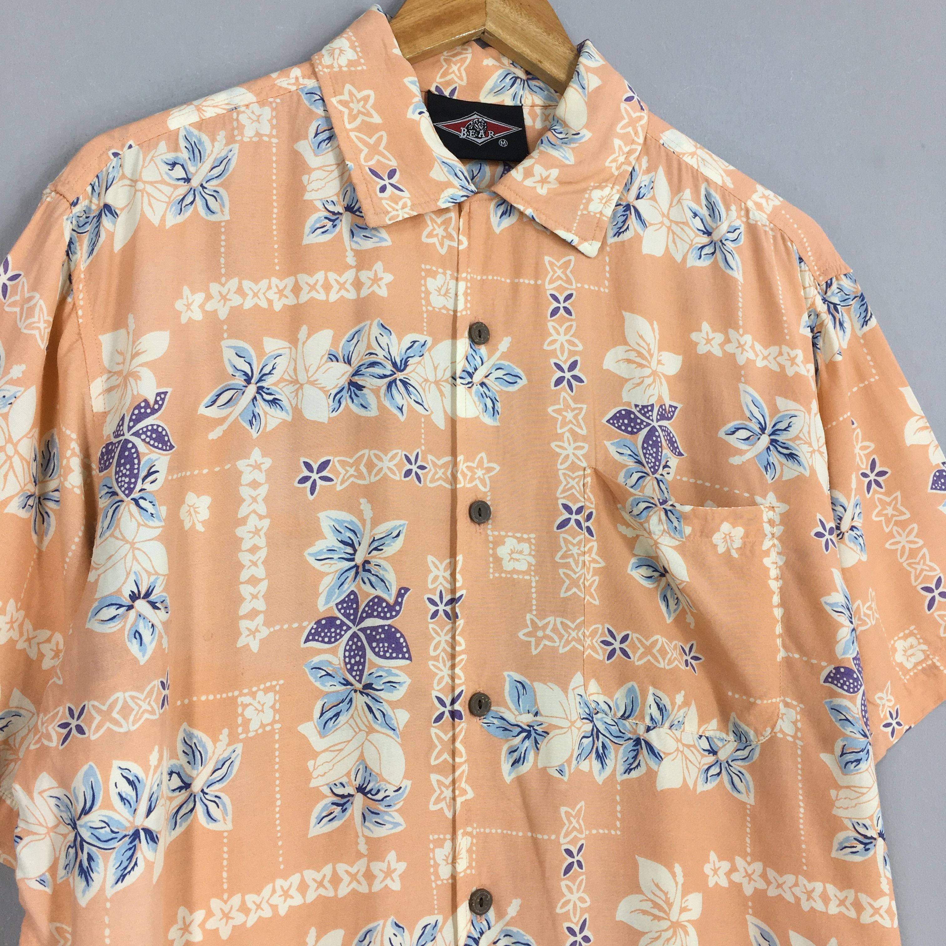 Other Vintage Hawaiian Hibiscus Flower Tropical Shirt Medium Size US M / EU 48-50 / 2 - 3 Thumbnail