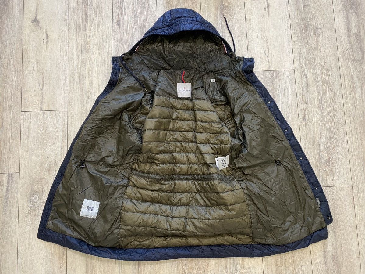 Moncler Moncler Benjamin Light Down Long Jacket Coat Size US M / EU 48-50 / 2 - 4 Thumbnail
