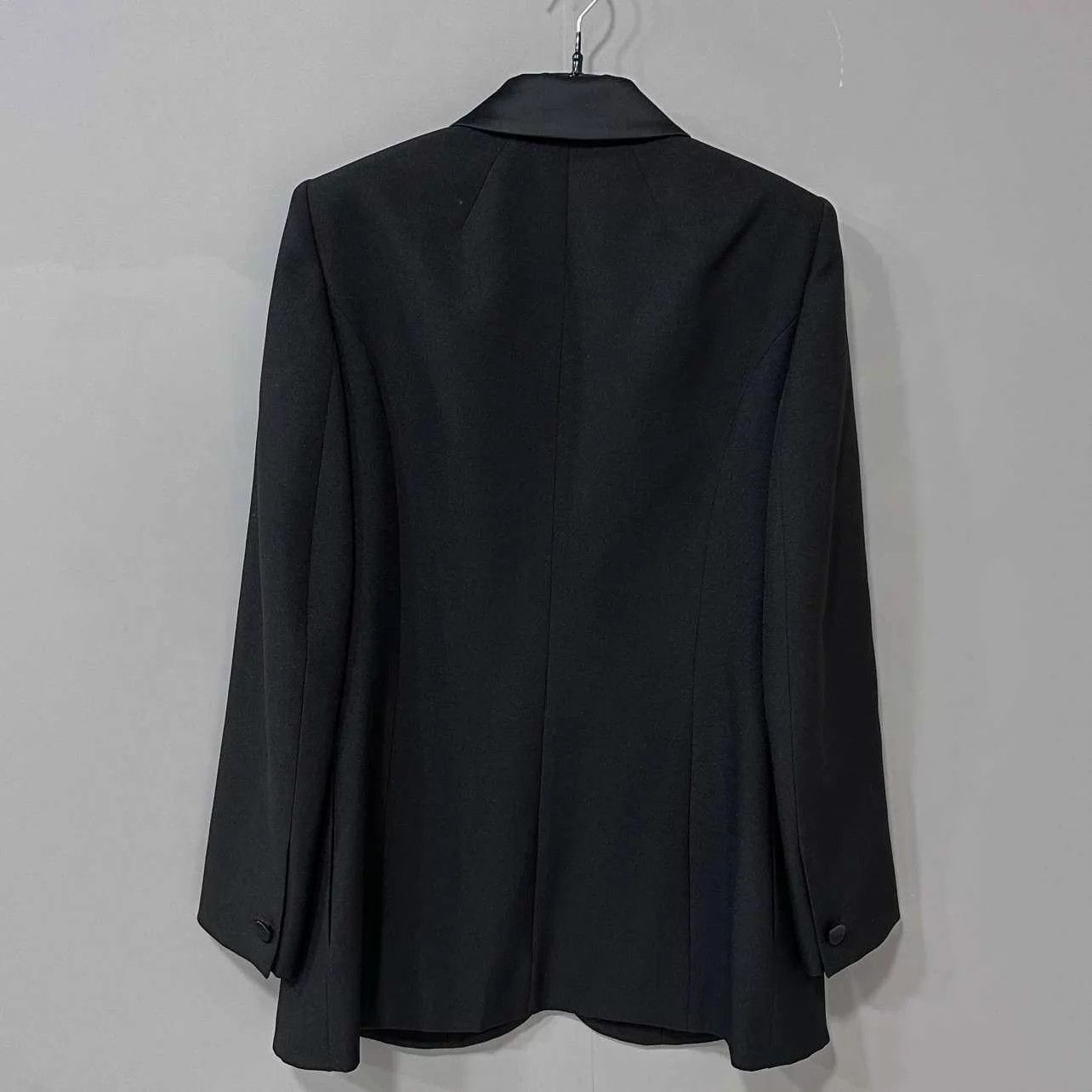Balenciaga Balenciaga Black Lining Slogan Print Blazer 38 Size XS / US 0-2 / IT 36-38 - 3 Thumbnail