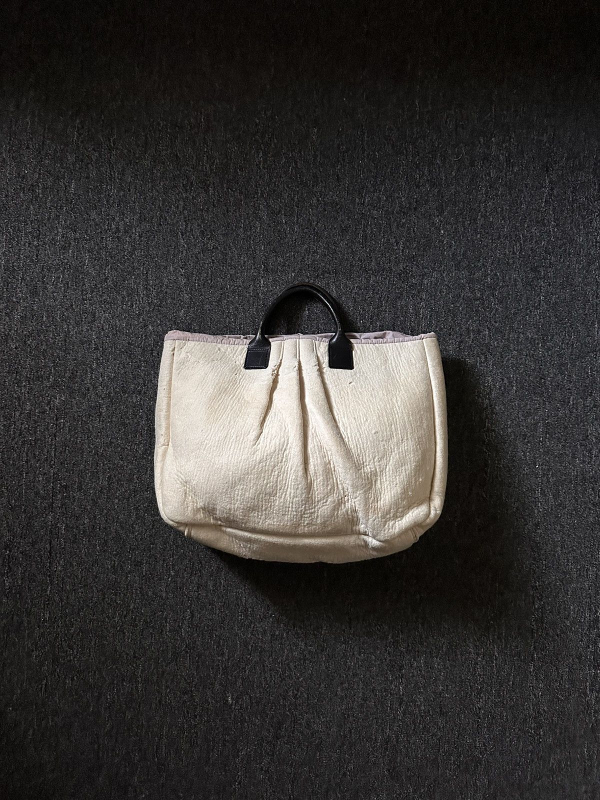 Comme des Garcons VINTAGE 80s/90s COMME DES GARCONS ARCHIVAL DISTRESSED BAG Size ONE SIZE - 1 Thumbnail