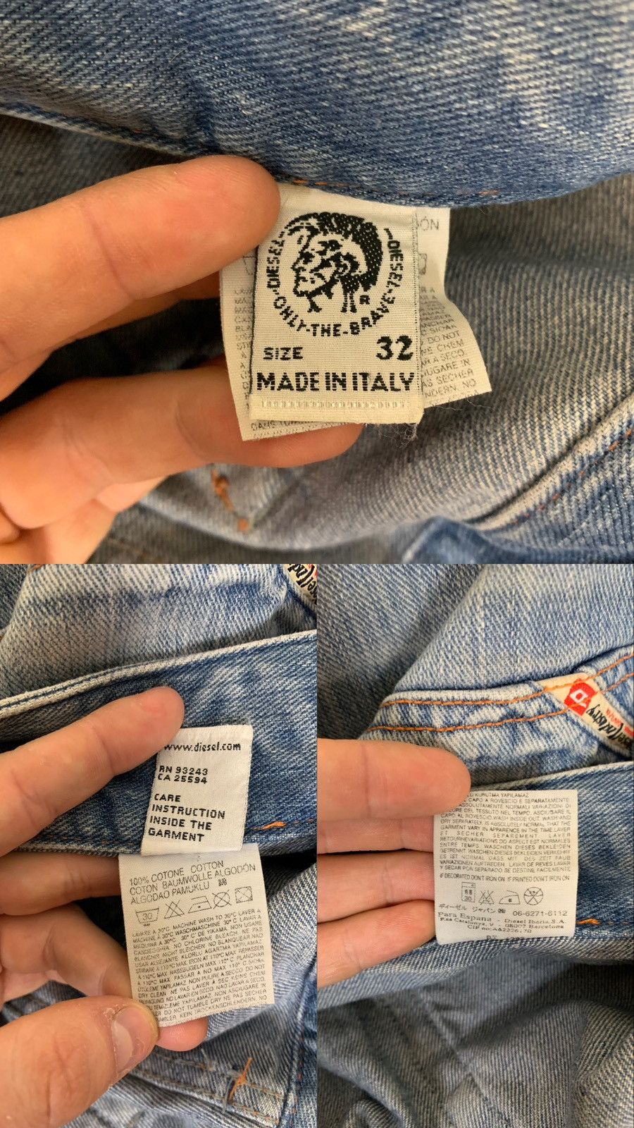Diesel Vintage Diesel Woman’s Denim Jeans Size 32 Made in Italy Size 26" / US 2 / IT 38 - 5 Thumbnail