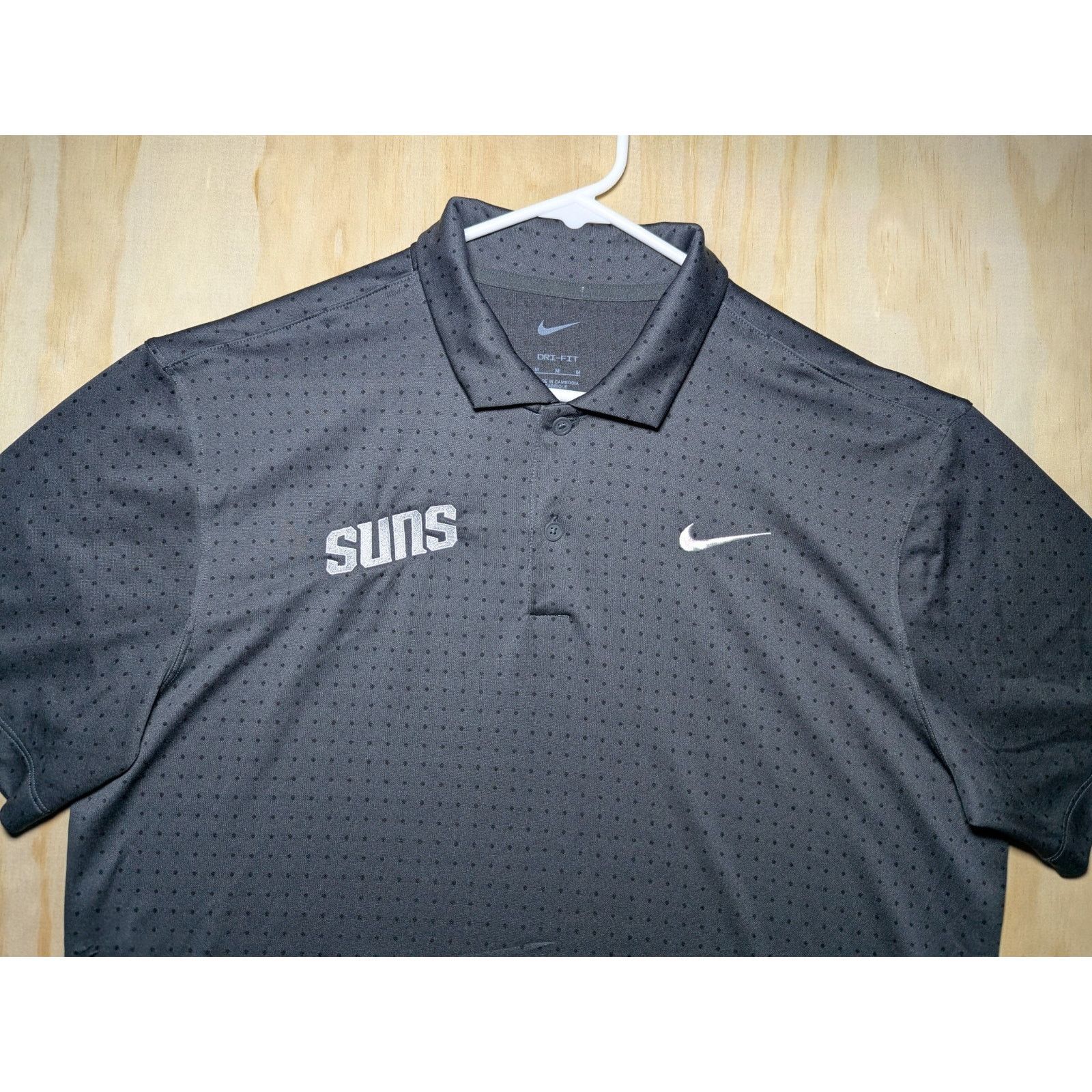 Nike Nike Men's Medium Polo Shirt Phoenix Suns Grey Dri-Fit Size US M / EU 48-50 / 2 - 3 Thumbnail