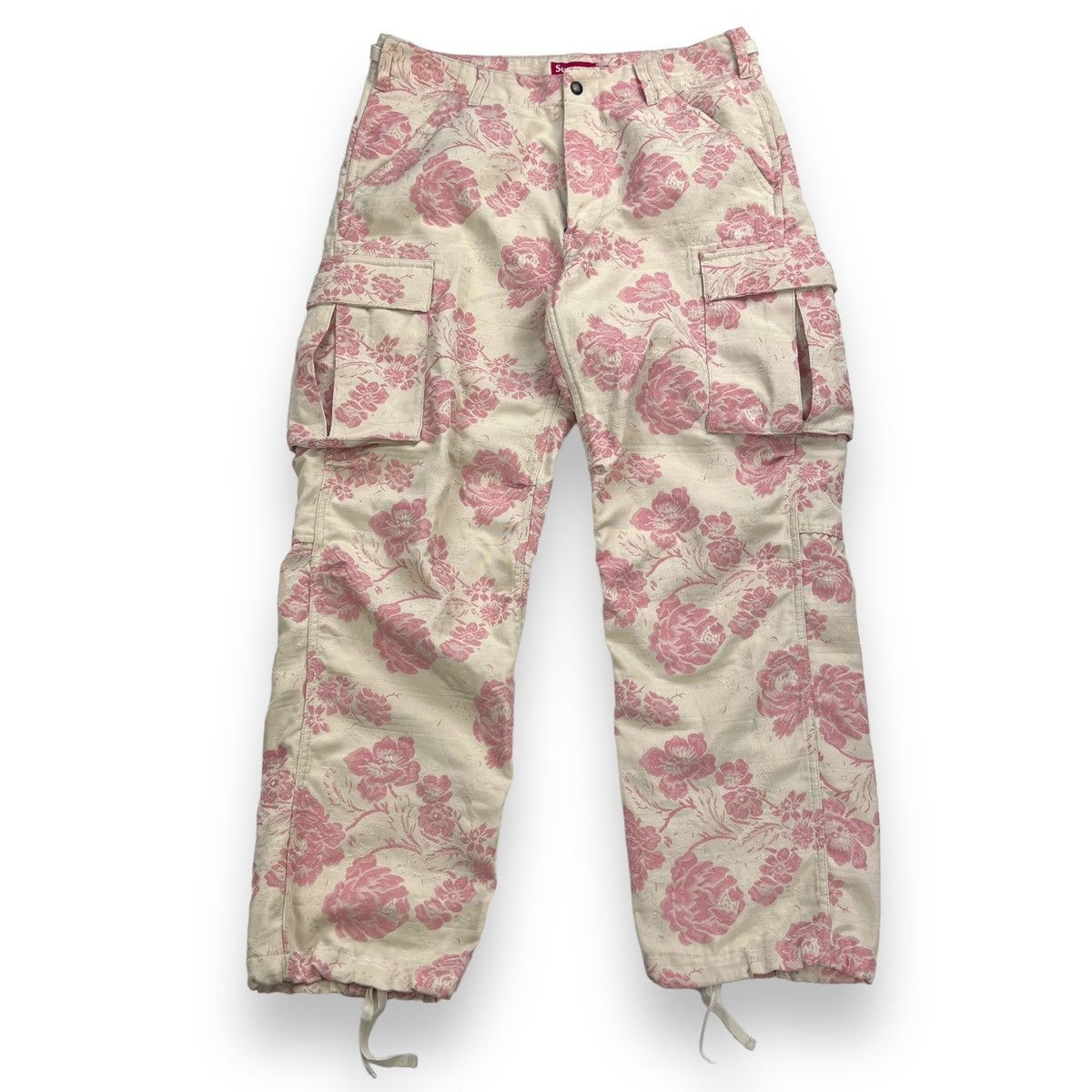 Supreme Supreme Floral Tapestry Cargo Pants | Grailed