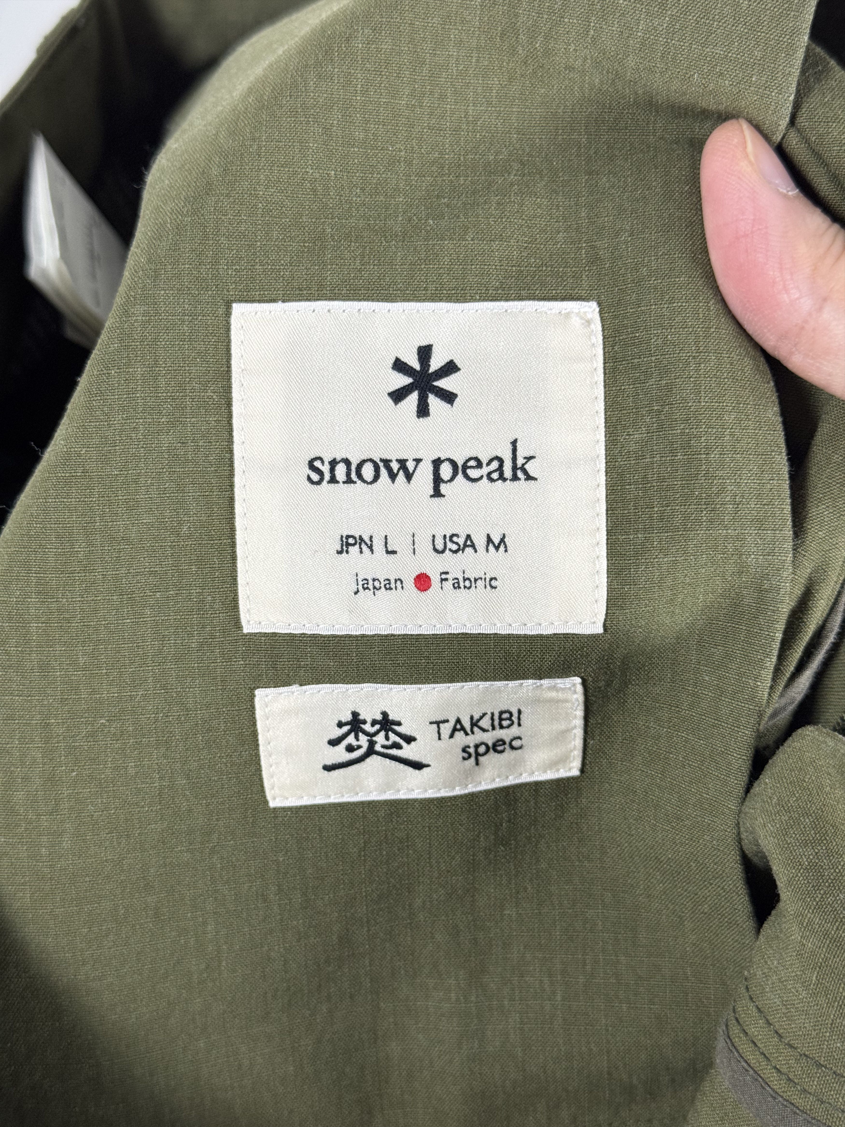Snow Peak TAKIBI Cargo Pants Olive US M JP L Size US 32 / EU 48 - 5 Thumbnail