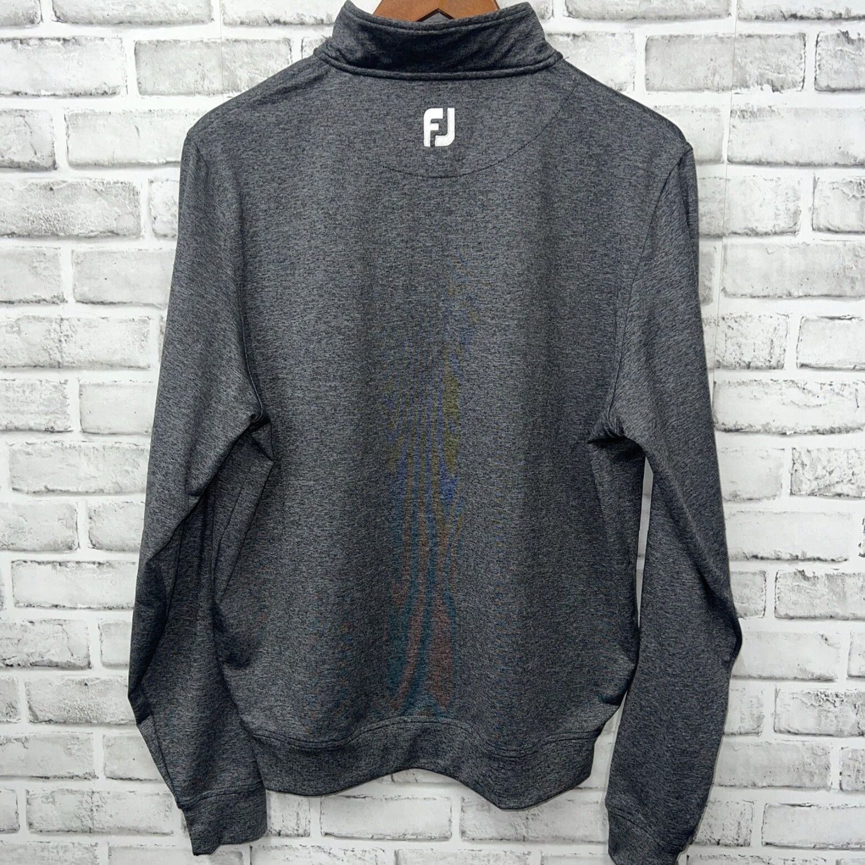 Footjoy FootJoy Gray Half Zip Pullover Activewear Top Mens Small Size US S / EU 44-46 / 1 - 5 Thumbnail