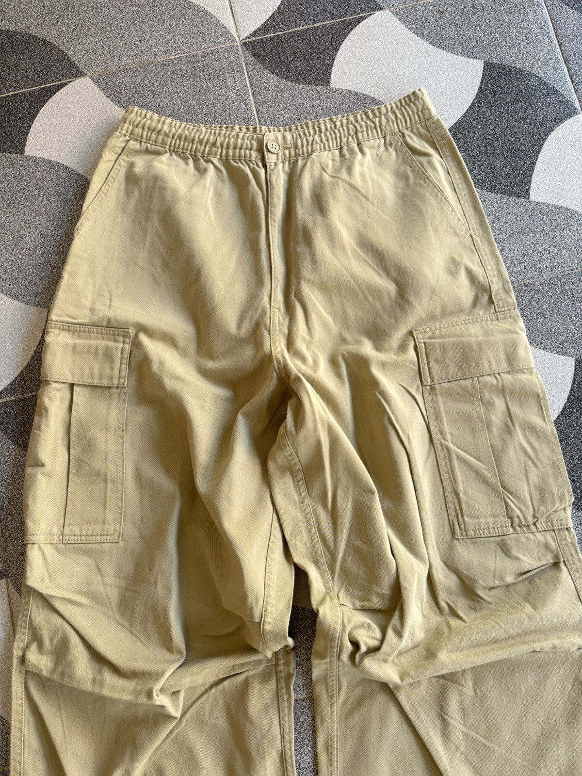GU GU Cargo Wide Baloon Pants Size US 32 / EU 48 - 3 Thumbnail