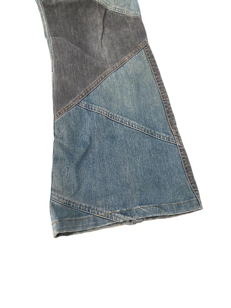 Tornado Mart Rare Tornado Mart rework patch flare denim Size US 31 - 5 Thumbnail