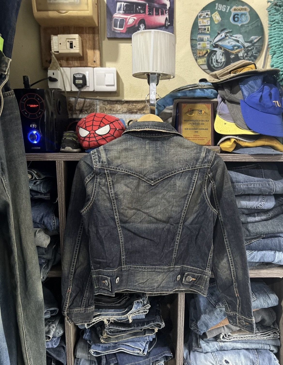 Levi's 🔥Vintage Levis Redloop Denim Jacket Size S / US 4 / IT 40 - 3 Thumbnail