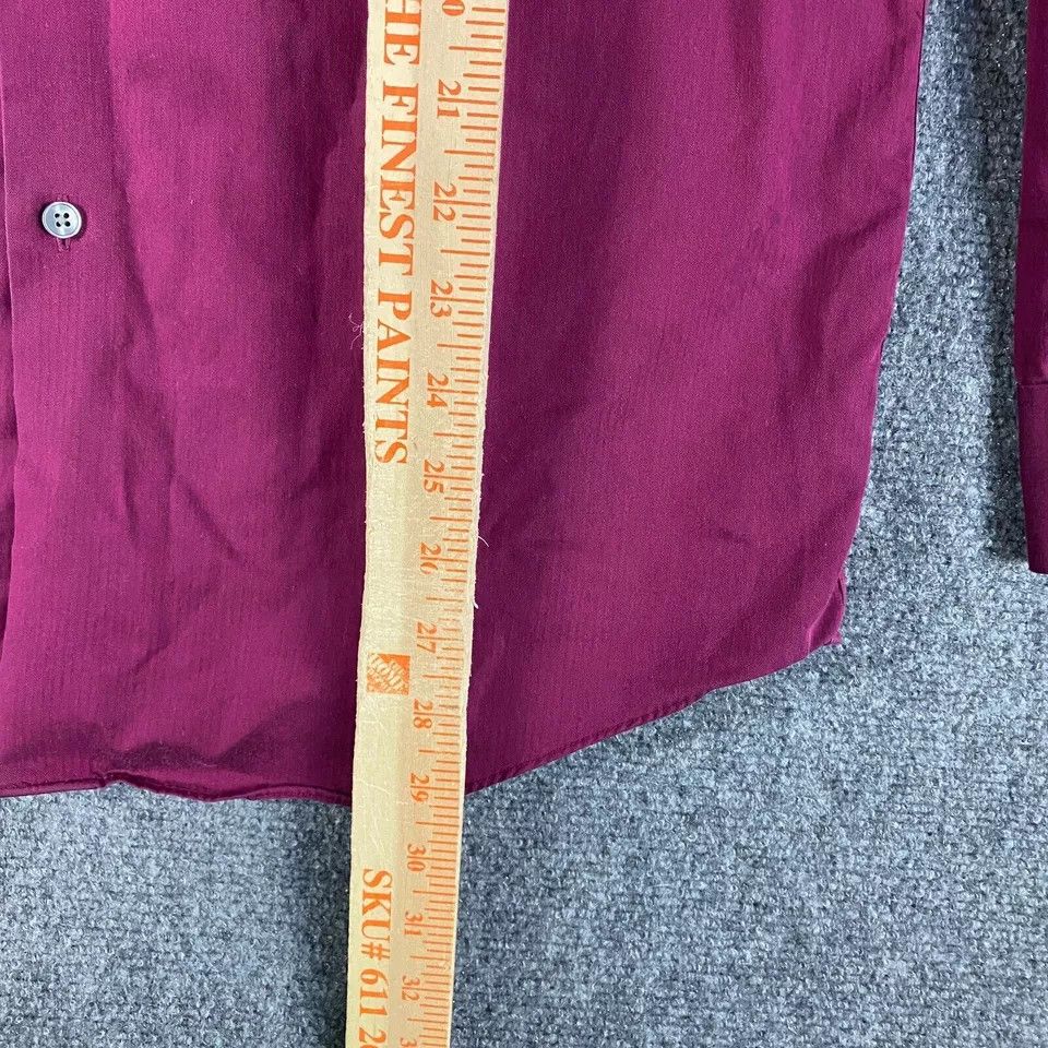 Calvin Klein Calvin Klein Dress Shirt Men's 15.5 32/33 Regular Fit Size US M / EU 48-50 / 2 - 7 Thumbnail