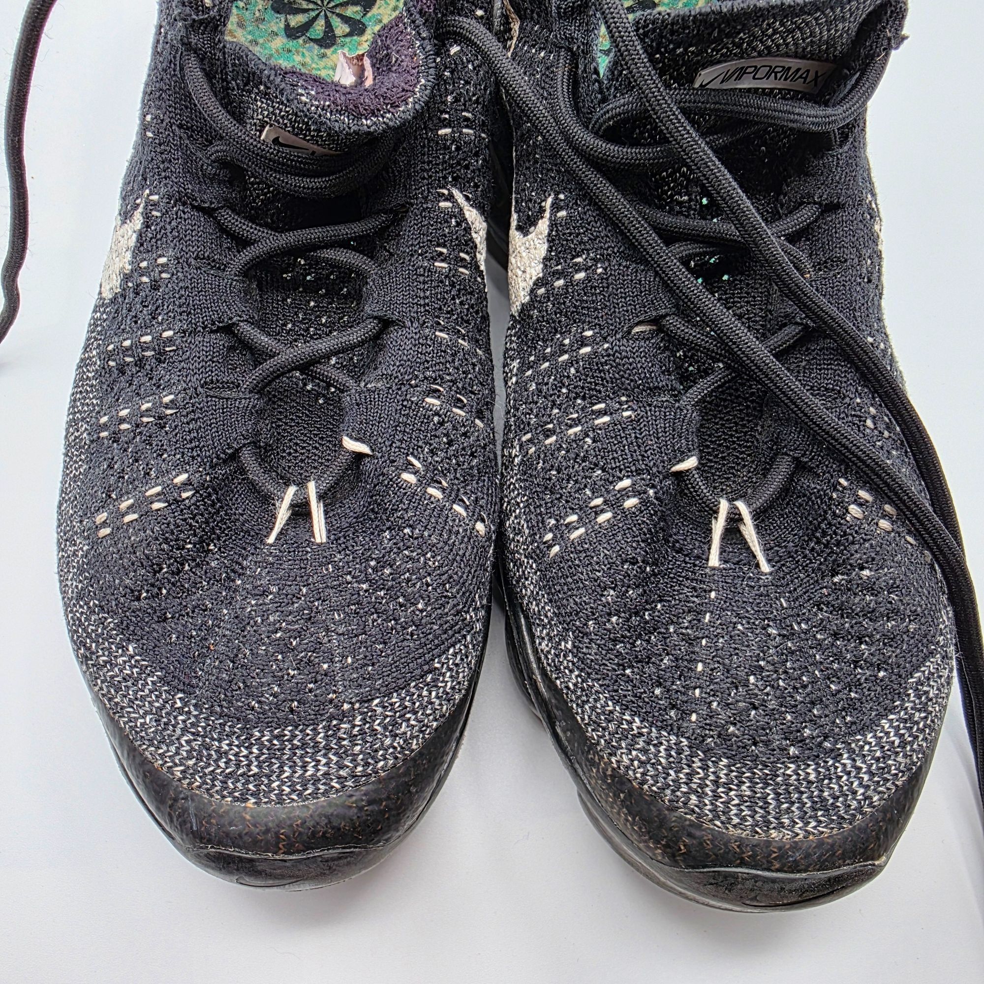 Nike Nike Air Vapormax Flyknit 2023 Mens Size 9.5 Black Athletic Size US 9.5 / EU 42-43 - 10 Thumbnail