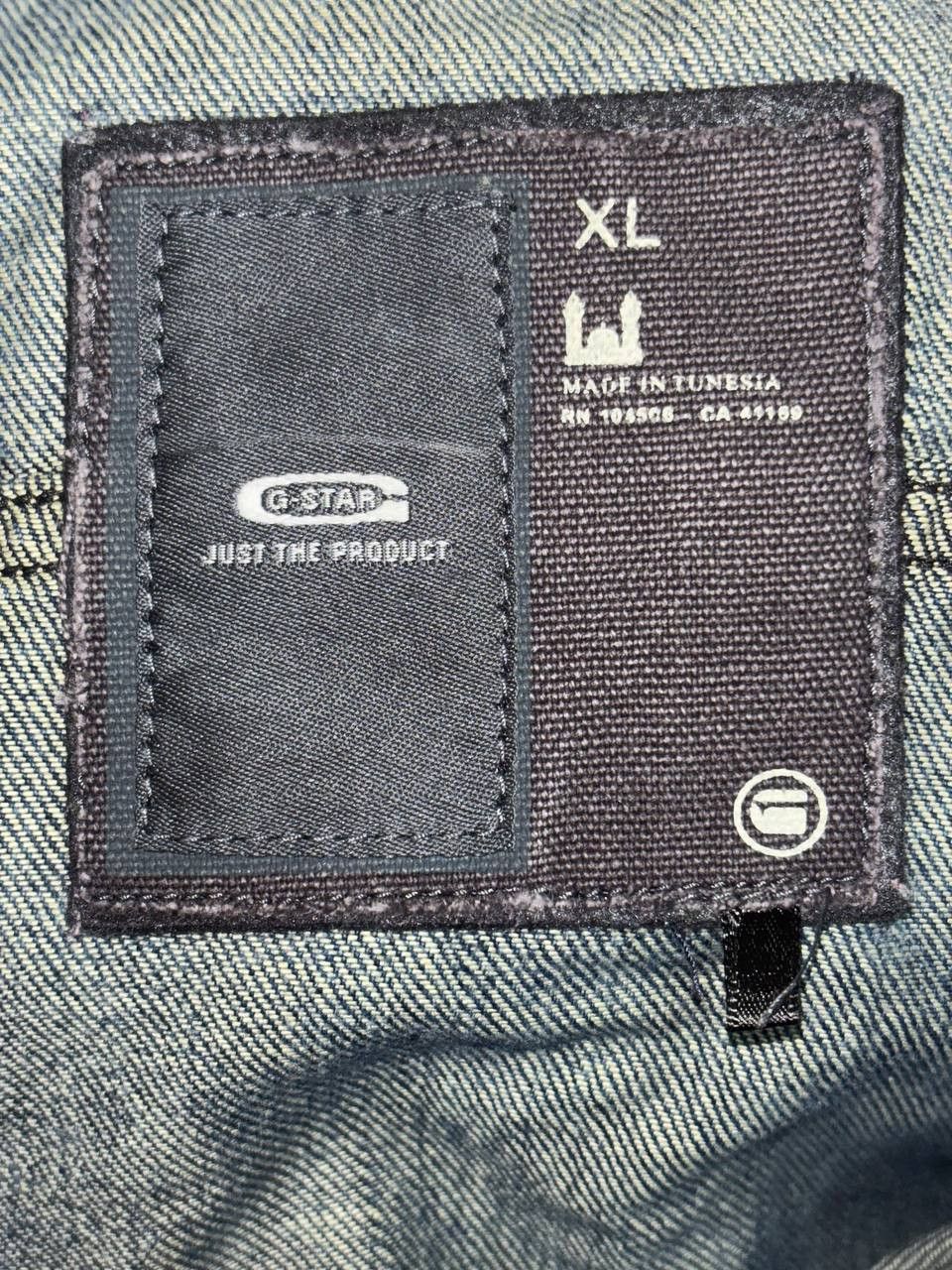 G-Star Vintage G-Star RAW 3301 Trucker Denim Blue Jacket Size US M / EU 48-50 / 2 - 7 Thumbnail