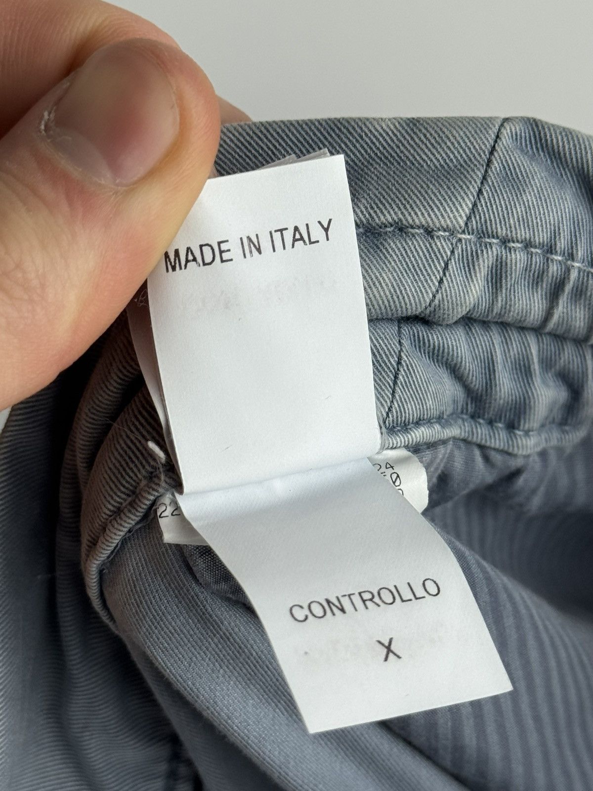 Brunello Cucinelli Brunello Cucinelli Cargo Multipocket Shorts Light Blue 🇮🇹 Size US 34 / EU 50 - 17 Thumbnail