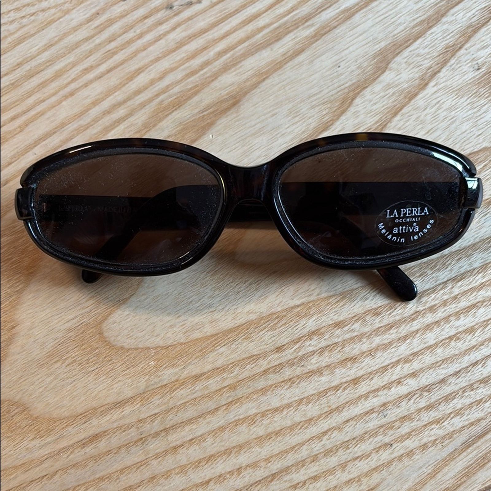 La Perla La Perla Tortoise Shell Sunglasses Size ONE SIZE - 1 Preview