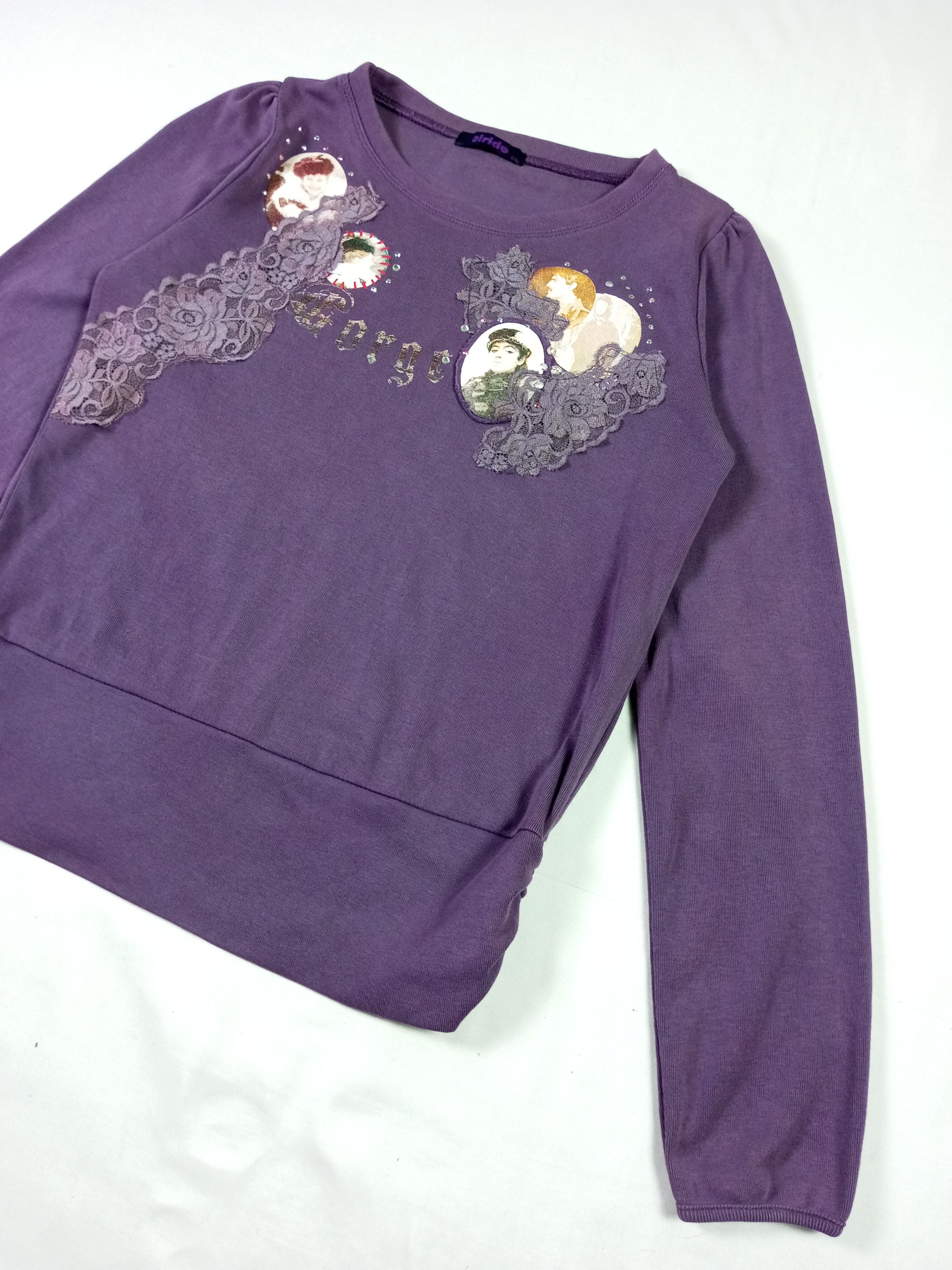 If Six Was Nine Vintage y2k CLRIDE Japanese Brand Long Sleeve T shirt Size M / US 6-8 / IT 42-44 - 2 Thumbnail