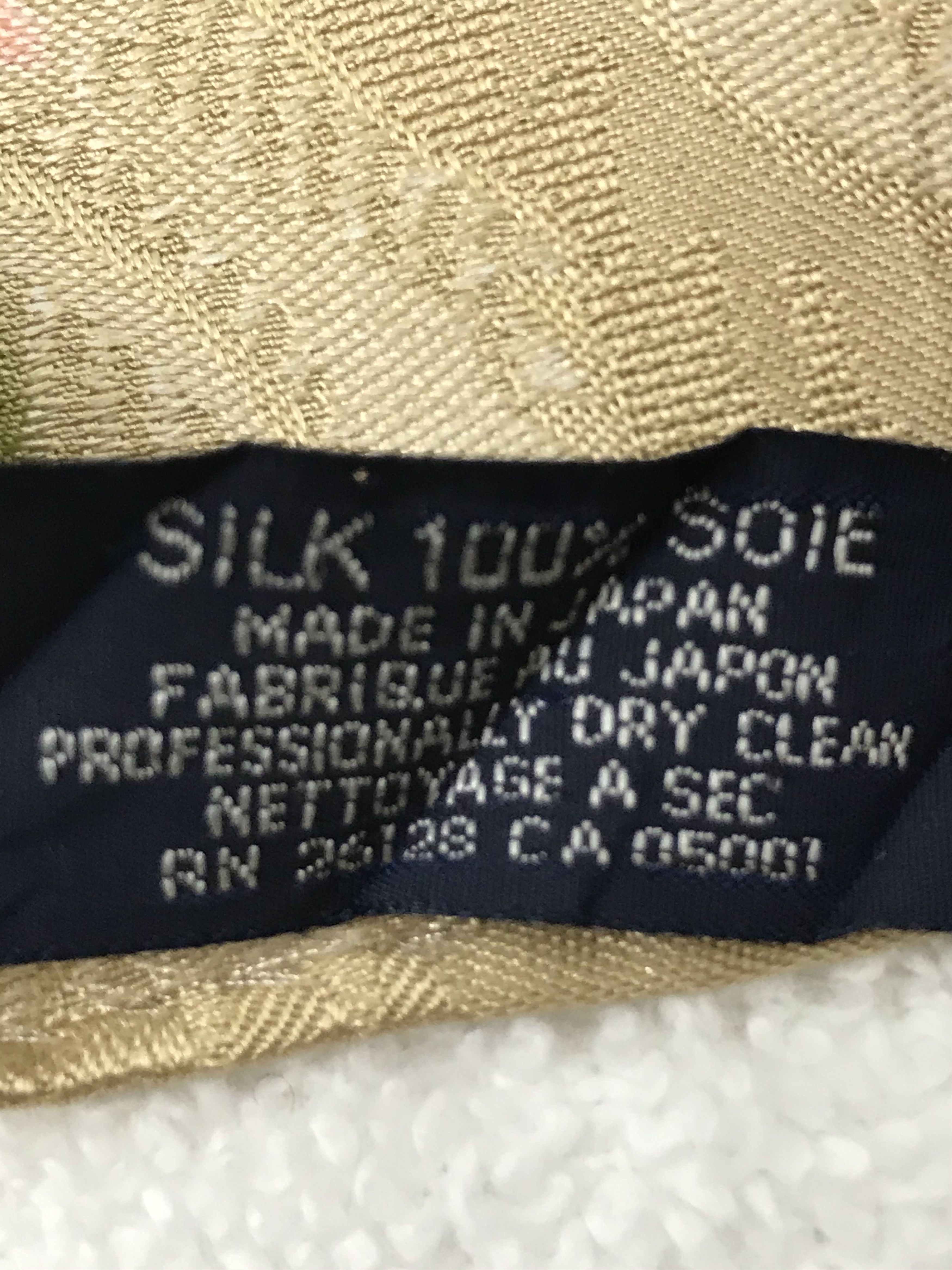 Ralph Lauren RL502 Vintage Ralph Lauren Silk Scarf Shawl Designer Scarf Size ONE SIZE - 5 Thumbnail