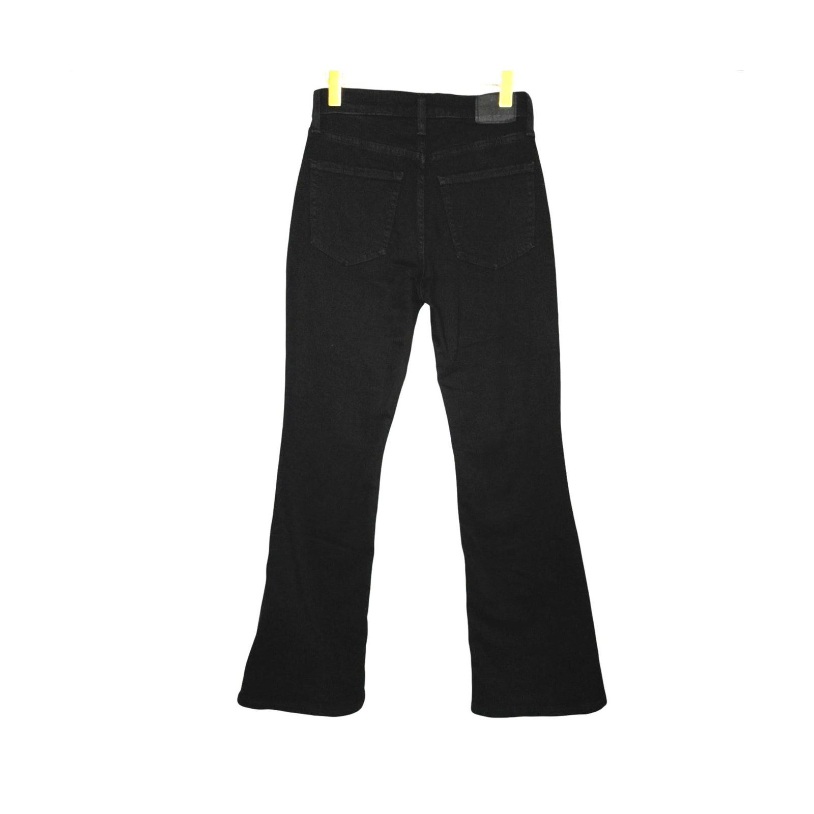 Aeropostale Aeropostale High Rise Black Flare Jeans Indie Y2K Goth 4R Size 27" / US 4 / IT 40 - 2 Thumbnail