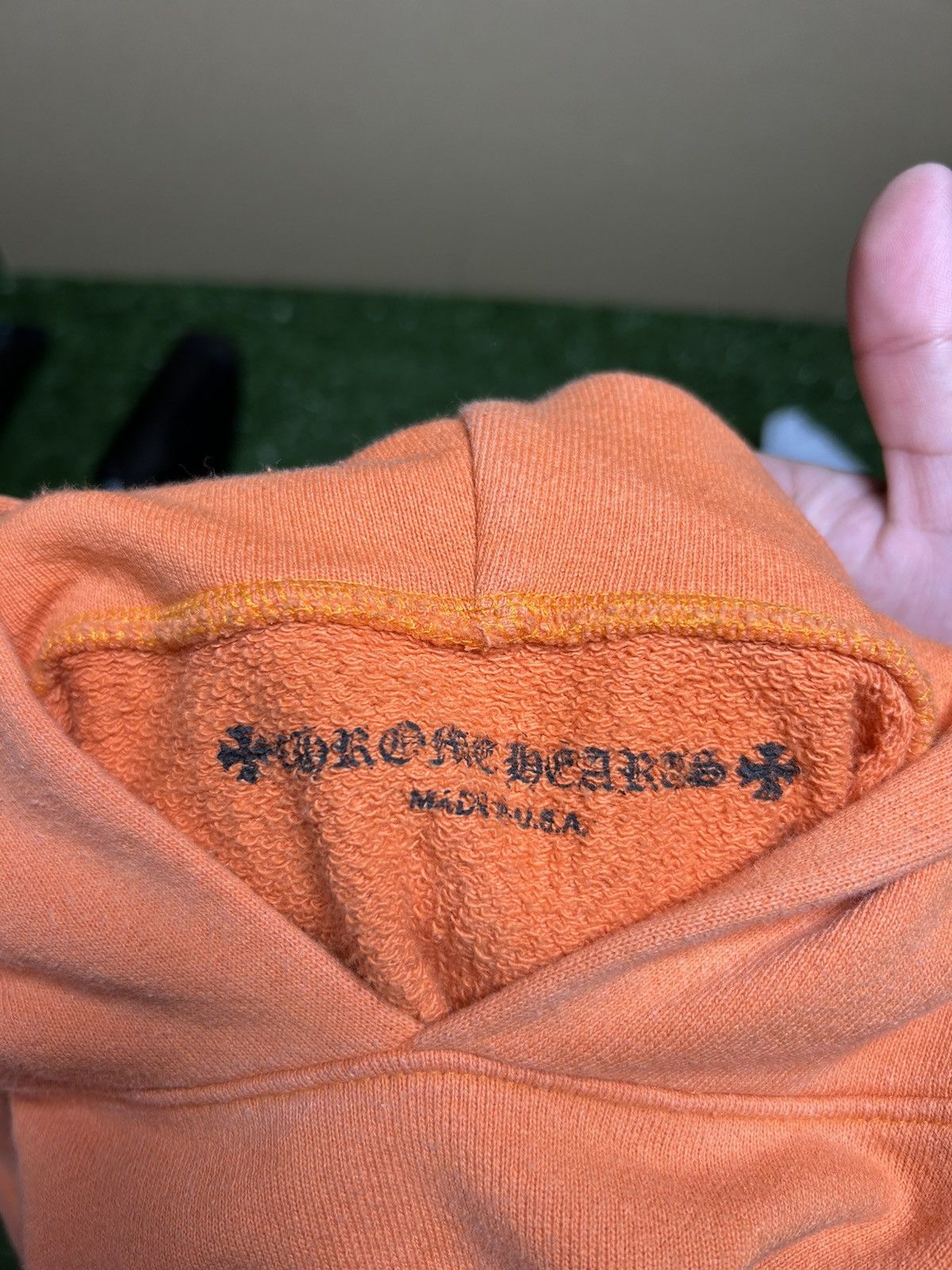 Chrome Hearts Chrome hearts Dagger hoodie orange Size US XL / EU 56 / 4 - 10 Thumbnail