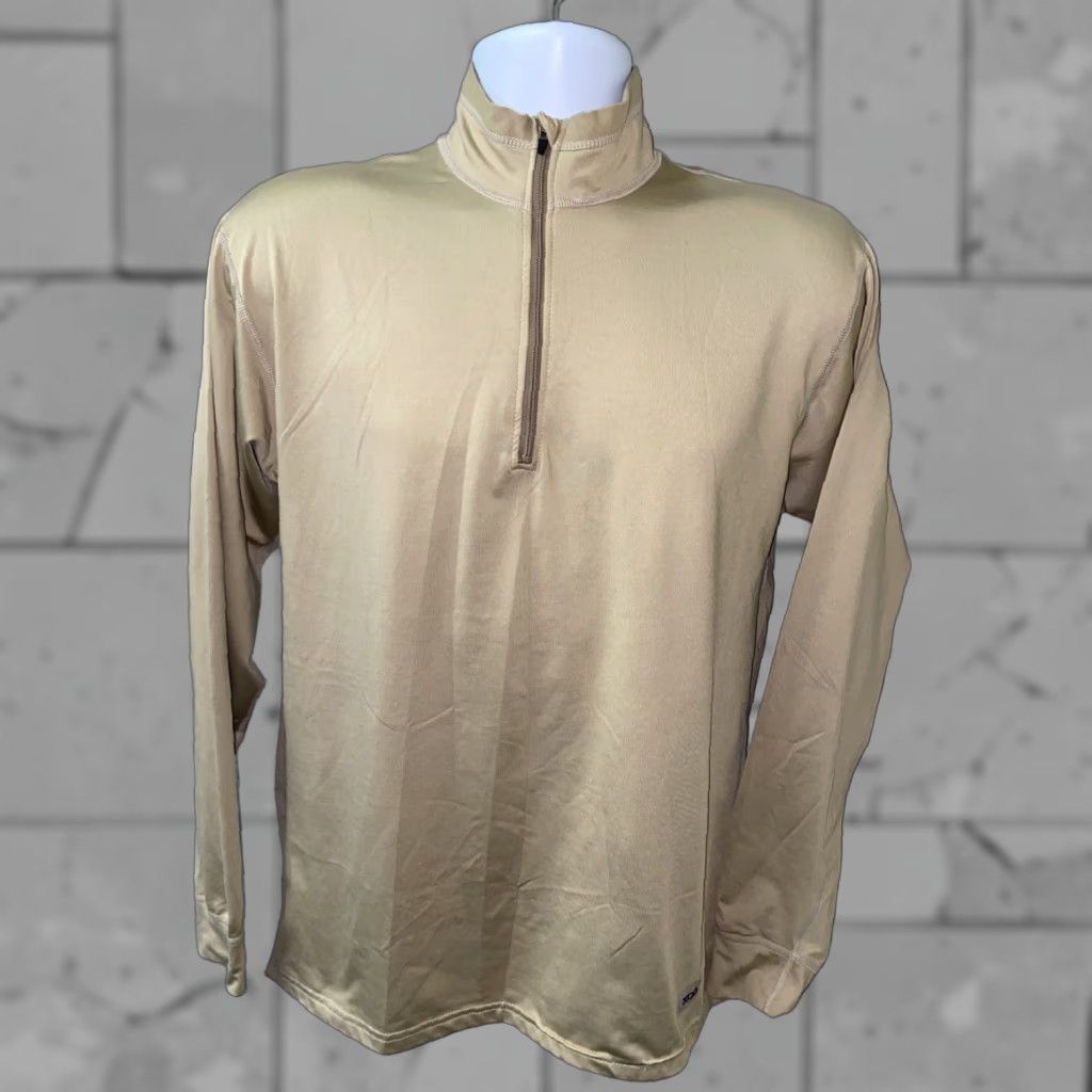 Vintage XGO Mens Beige 1/2 Zip Golf Pullover Jacket M Size Beige Mens Jacket 1/2 Zip Golf Pullover Size US M / EU 48-50 / 2 - 1 Thumbnail