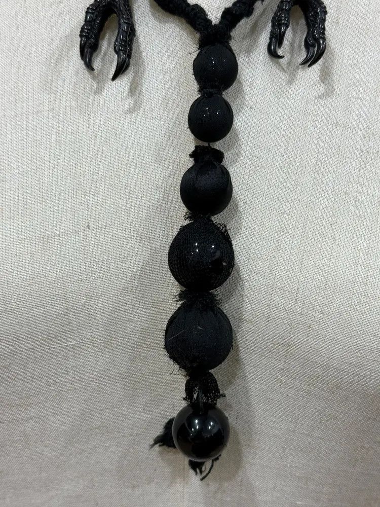 Undercover 06AW Eagle Claws Distressed Necklace