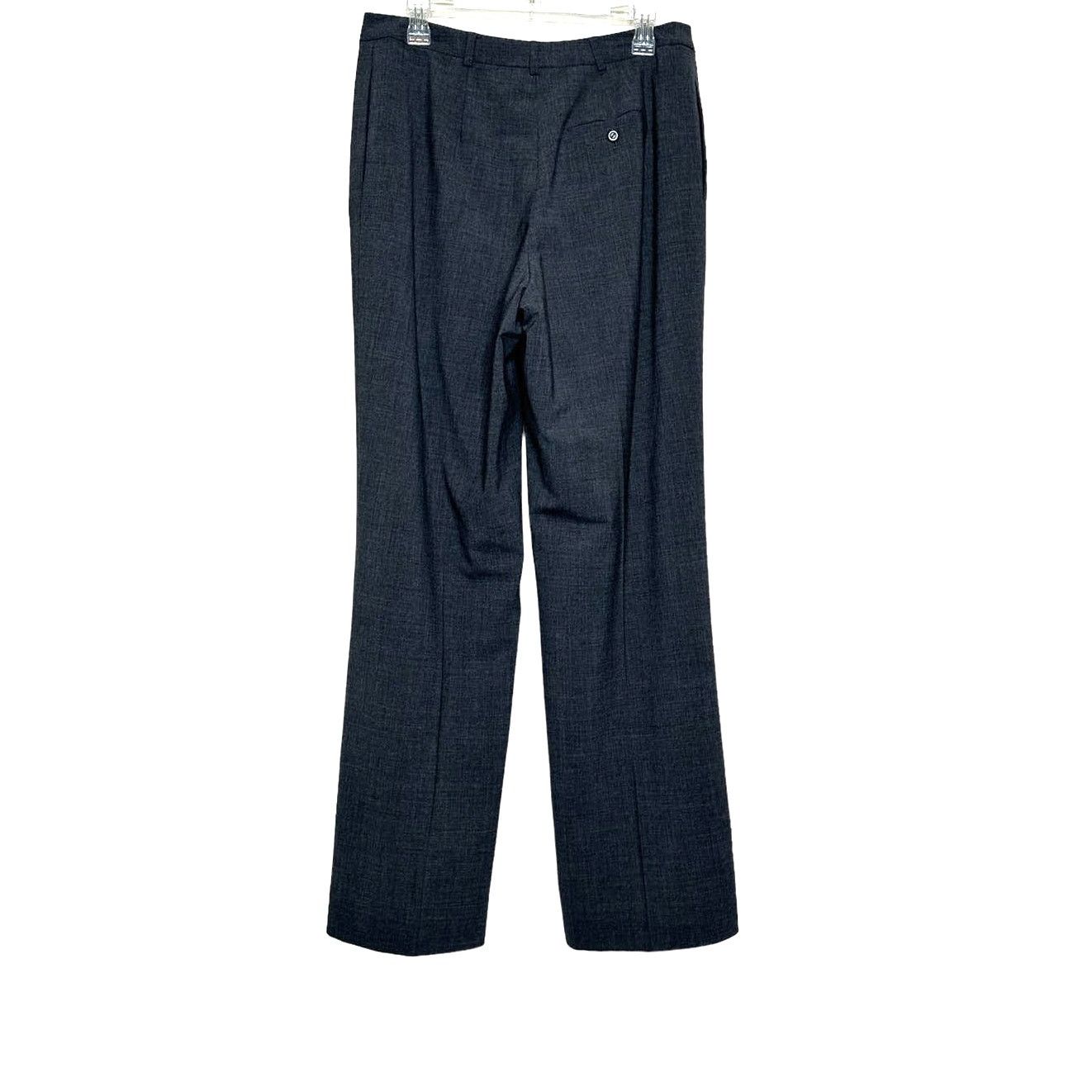 Jones New York Jones New York gray pleated stretch trousers size 12 Size 34" / US 12 / IT 48 - 2 Thumbnail