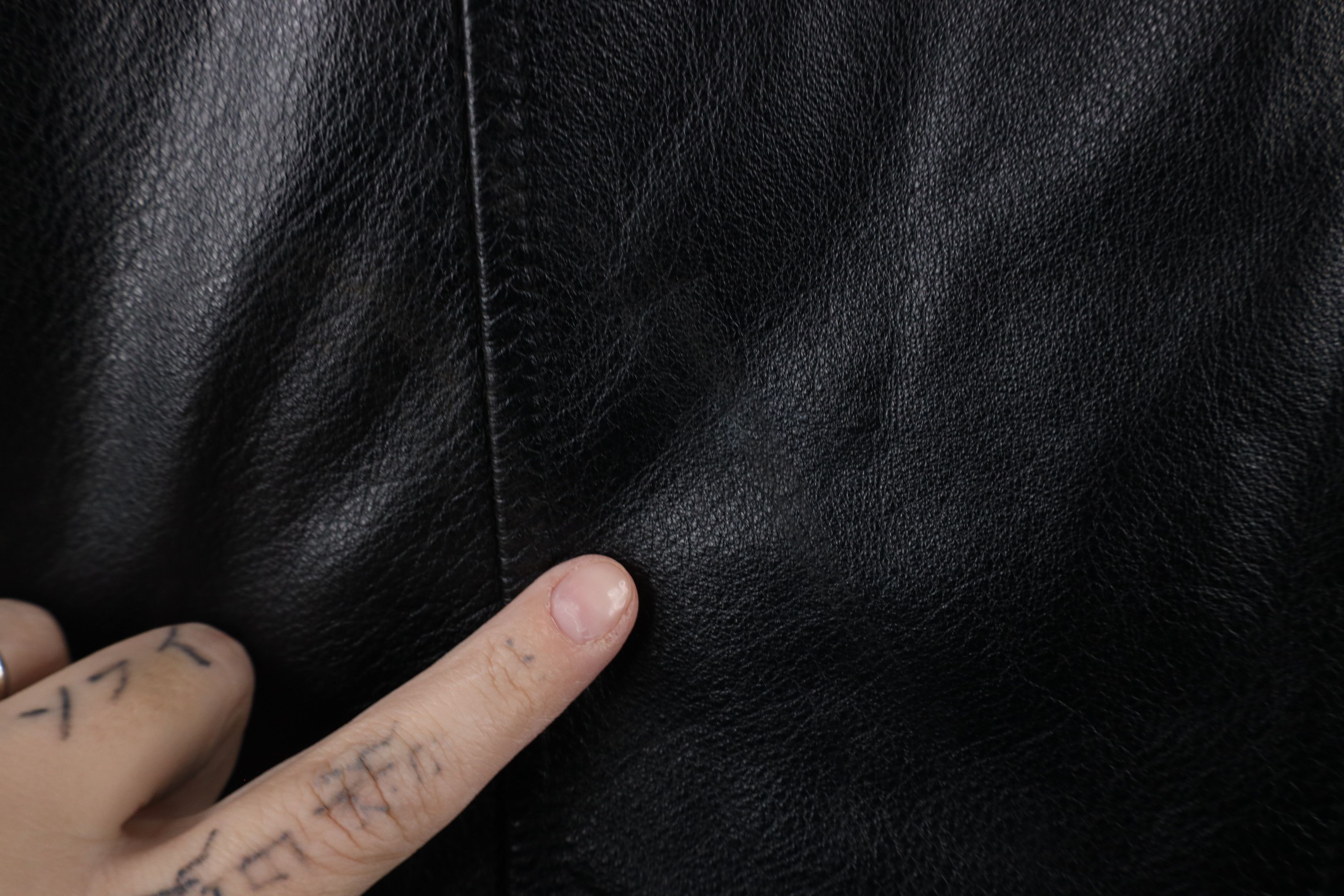 Vintage Vintage 90s Streetwear Quilted Leather Bomber Jacket Black Size US M / EU 48-50 / 2 - 14 Thumbnail