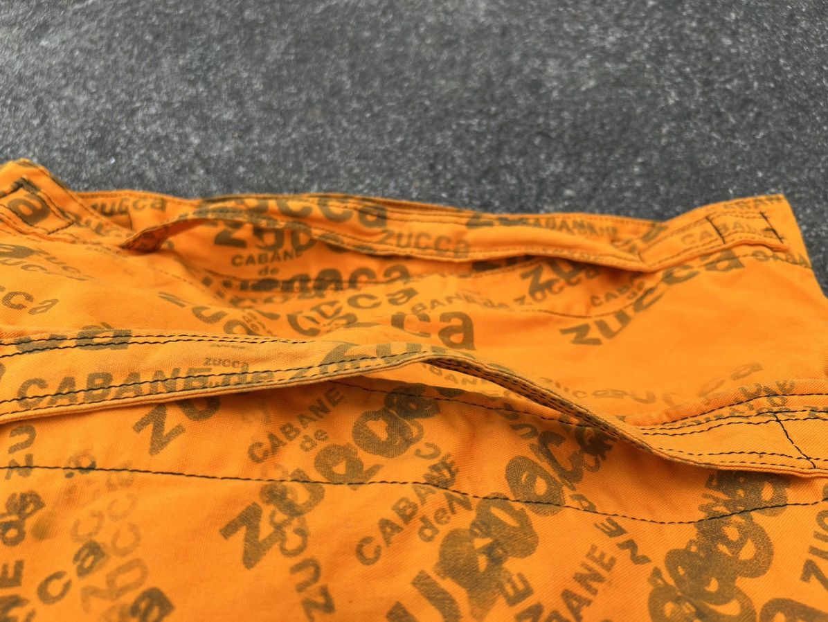 Issey Miyake Vintage Issey Miyake ZUCCA Monogram Orange Handle Bag Size ONE SIZE - 13 Thumbnail
