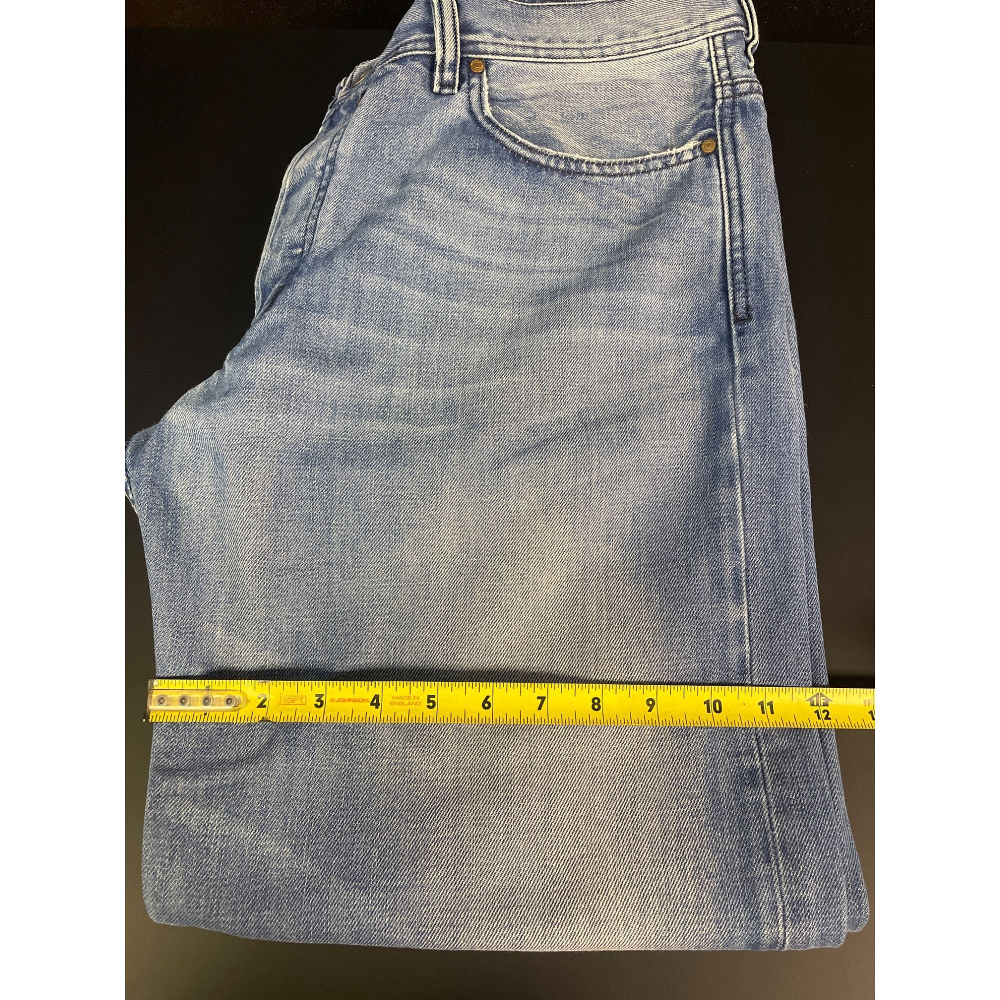 Diesel Diesel Industry Men's Blue Jean Made in Italy Relaxed Fit Size US 36 / EU 52 - 3 Thumbnail