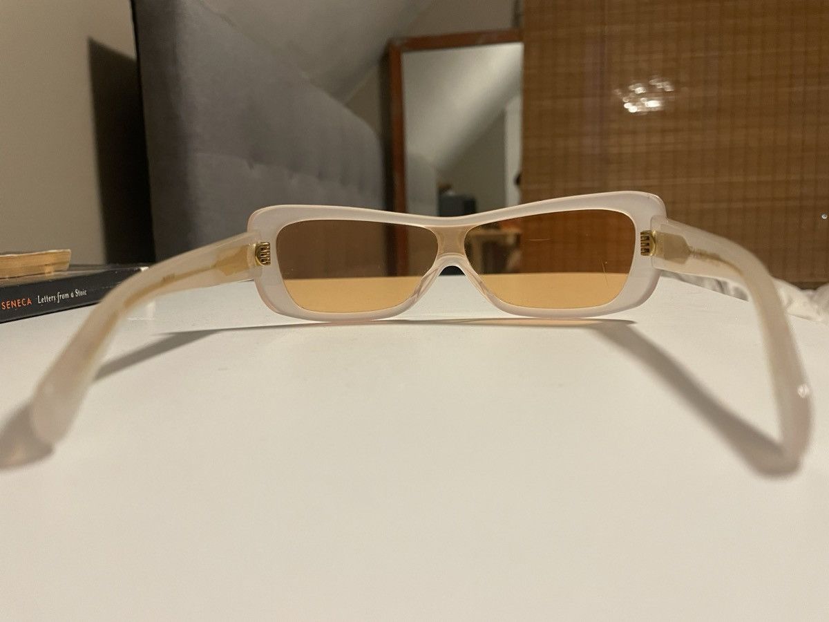 FLATLIST Eyewear Transparent Veneda Carter Edition Disco Sunglasses Size ONE SIZE - 4 Thumbnail