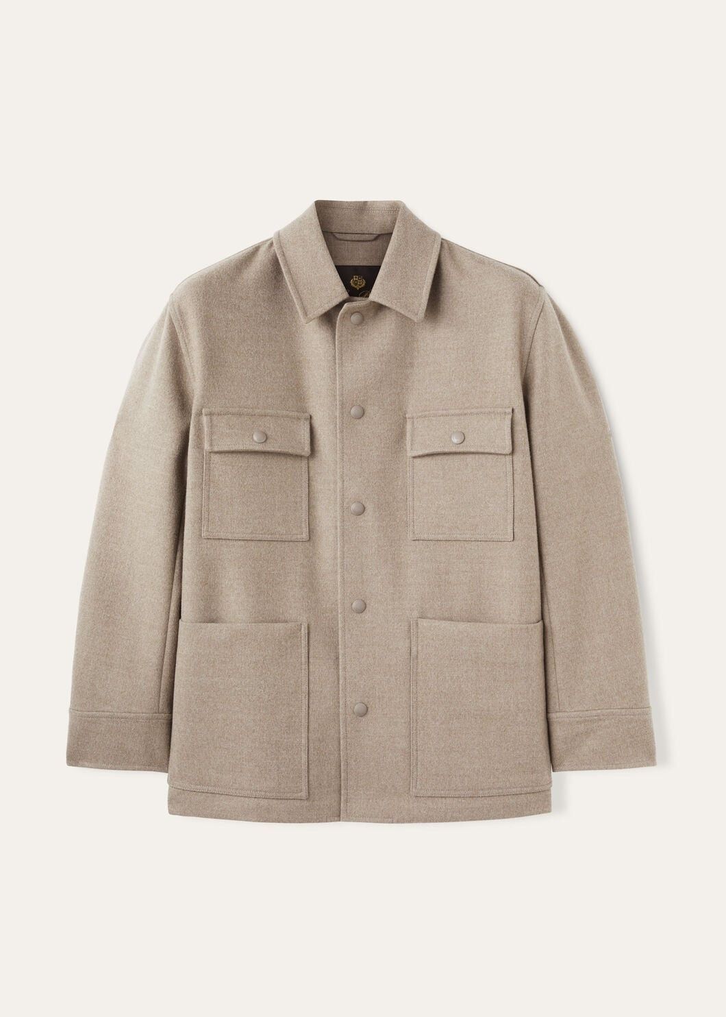 Loro Piana o1w1db10725 FAO3108 Darcy Overshirt in Beige Size US L / EU 52-54 / 3 - 1 Thumbnail
