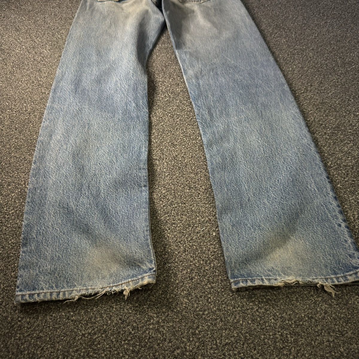 Levi's Vintage Clothing 🇺🇸 Vintage Levis 791-0117 Distressed Aging Wash 70s 80s Denim Size US 28 / EU 44 - 12 Thumbnail